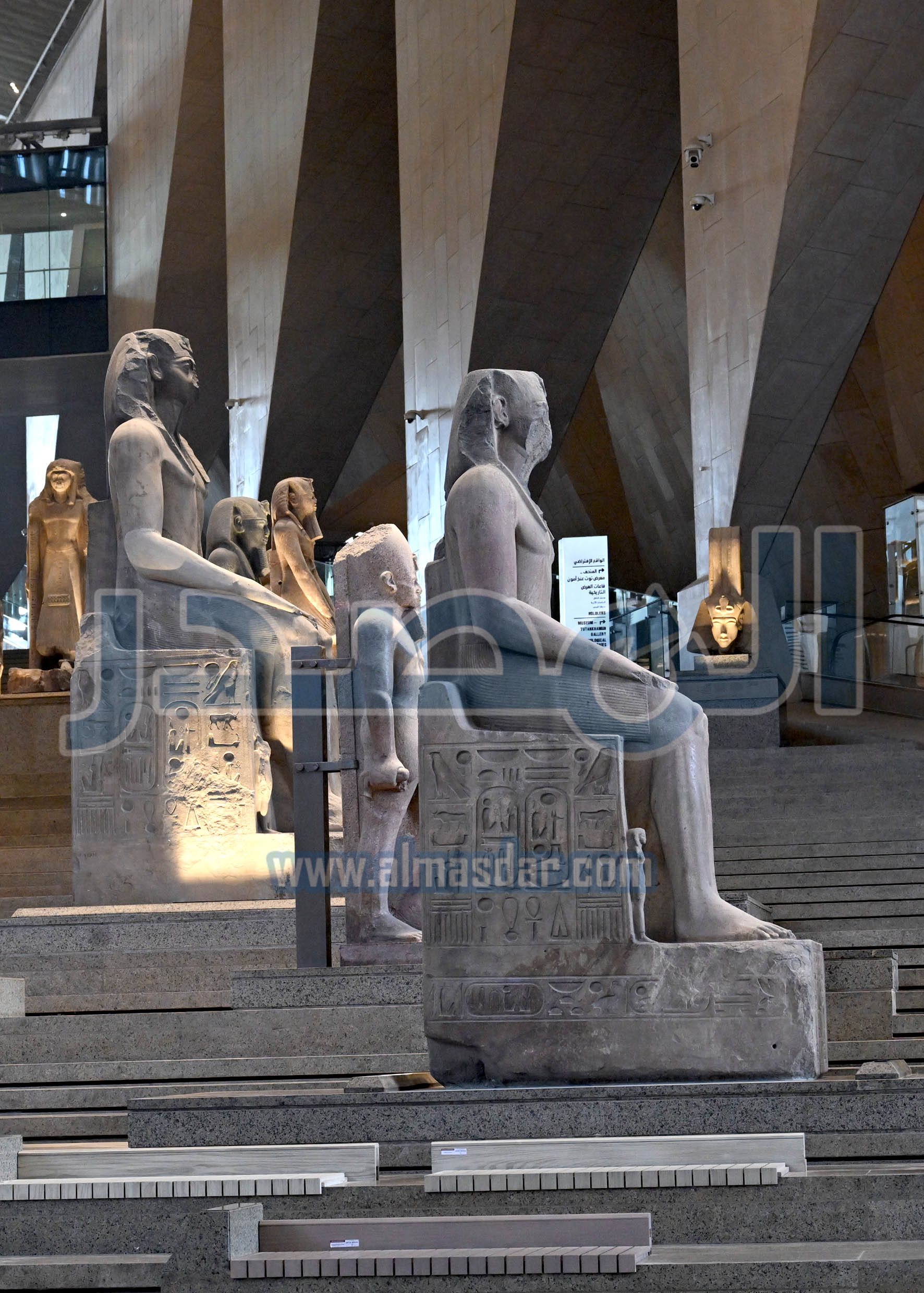 رئيس الوزراء يتفقدُ المتحف المصري الكبير