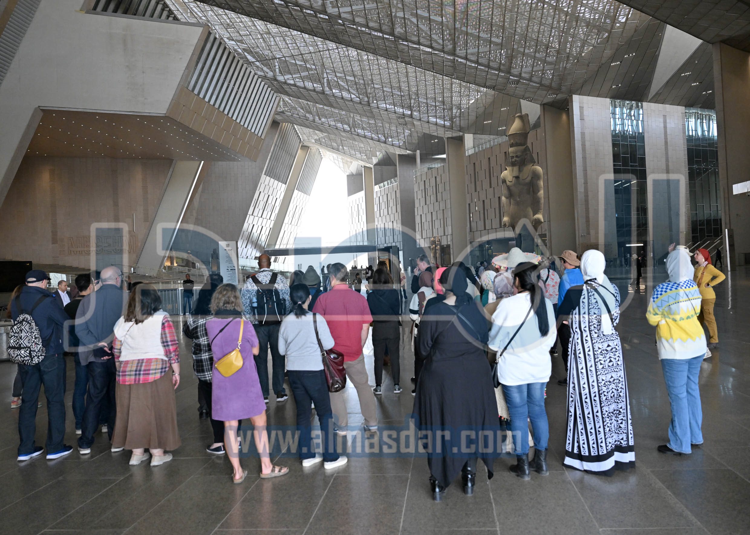 رئيس الوزراء يتفقدُ المتحف المصري الكبير