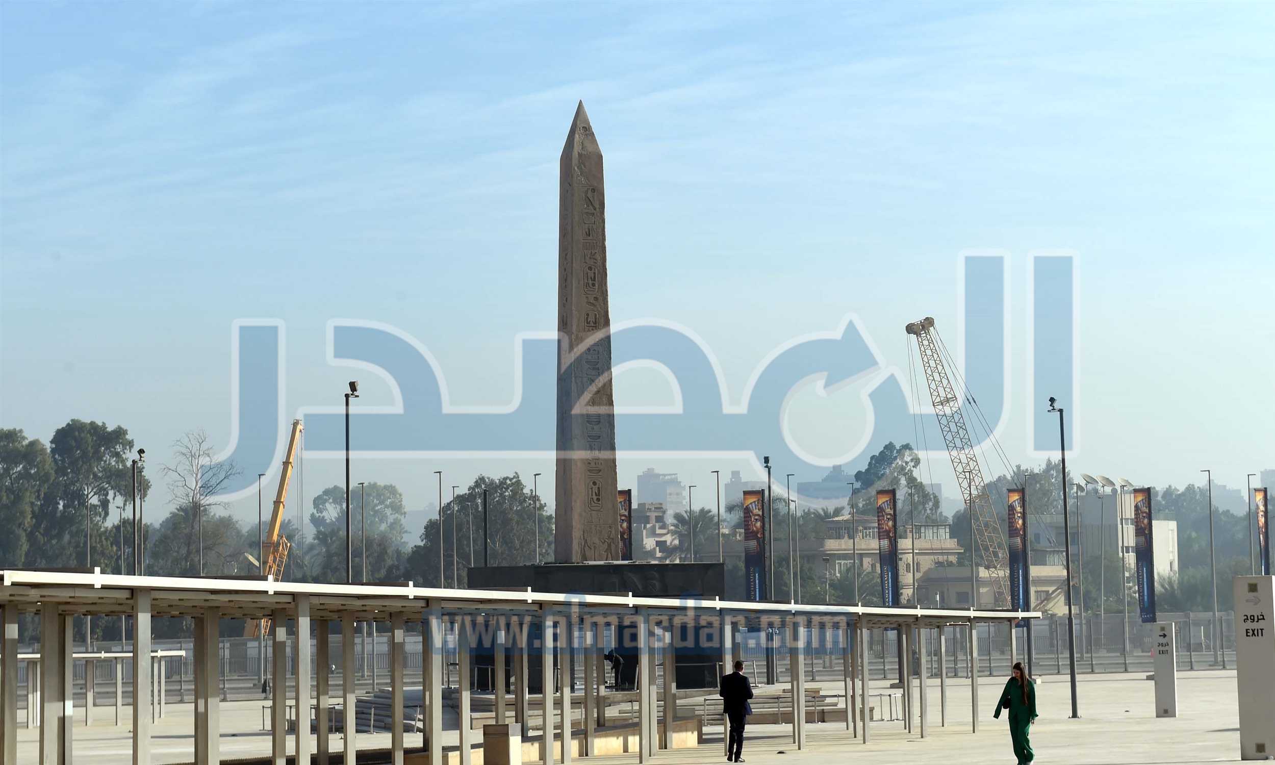رئيس الوزراء يتفقدُ المتحف المصري الكبير