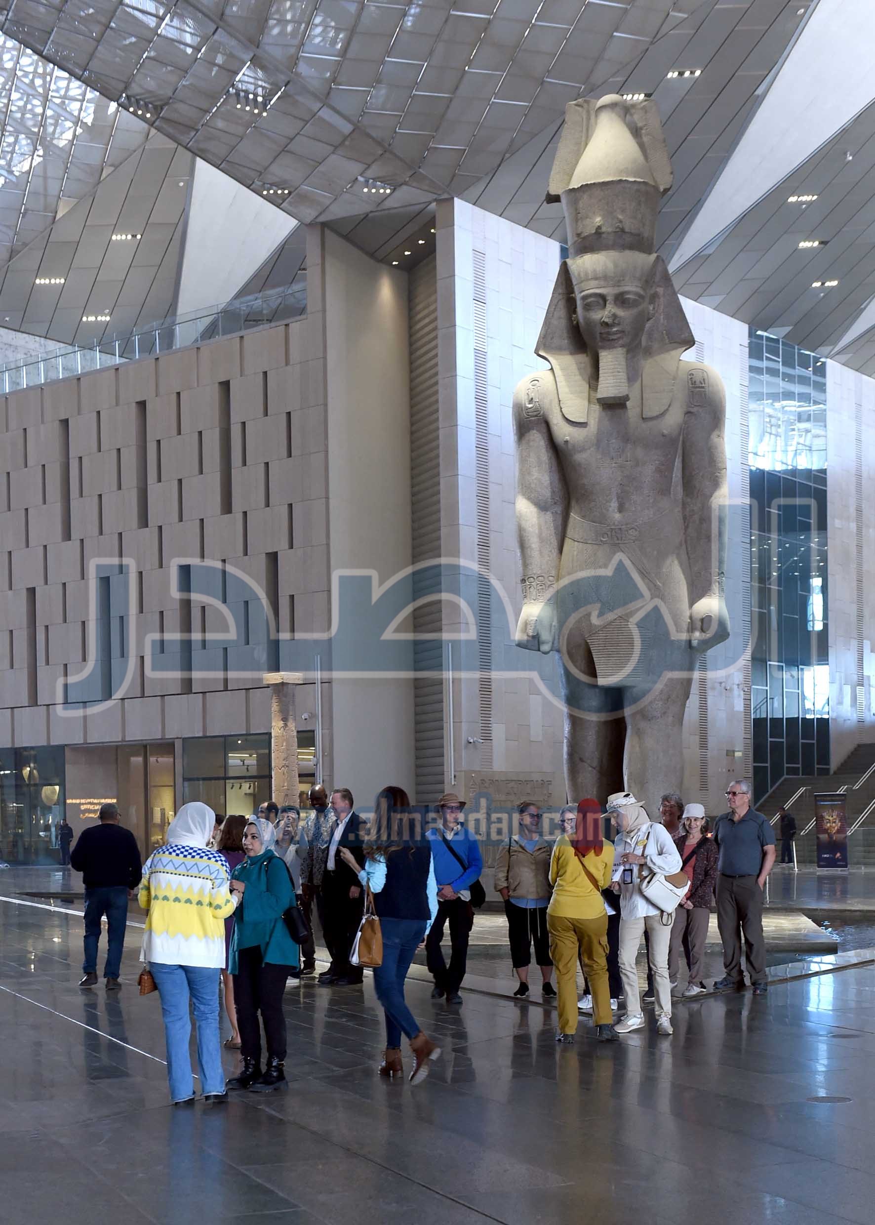رئيس الوزراء يتفقدُ المتحف المصري الكبير
