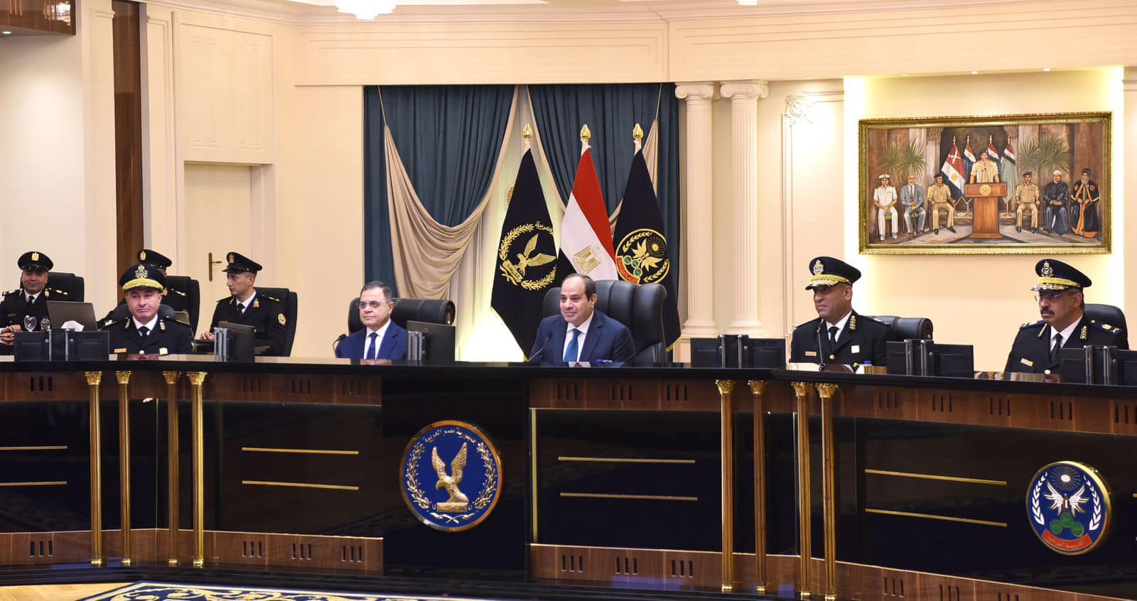 الرئيس السيسي يزور مقر أكاديمية الشرطة