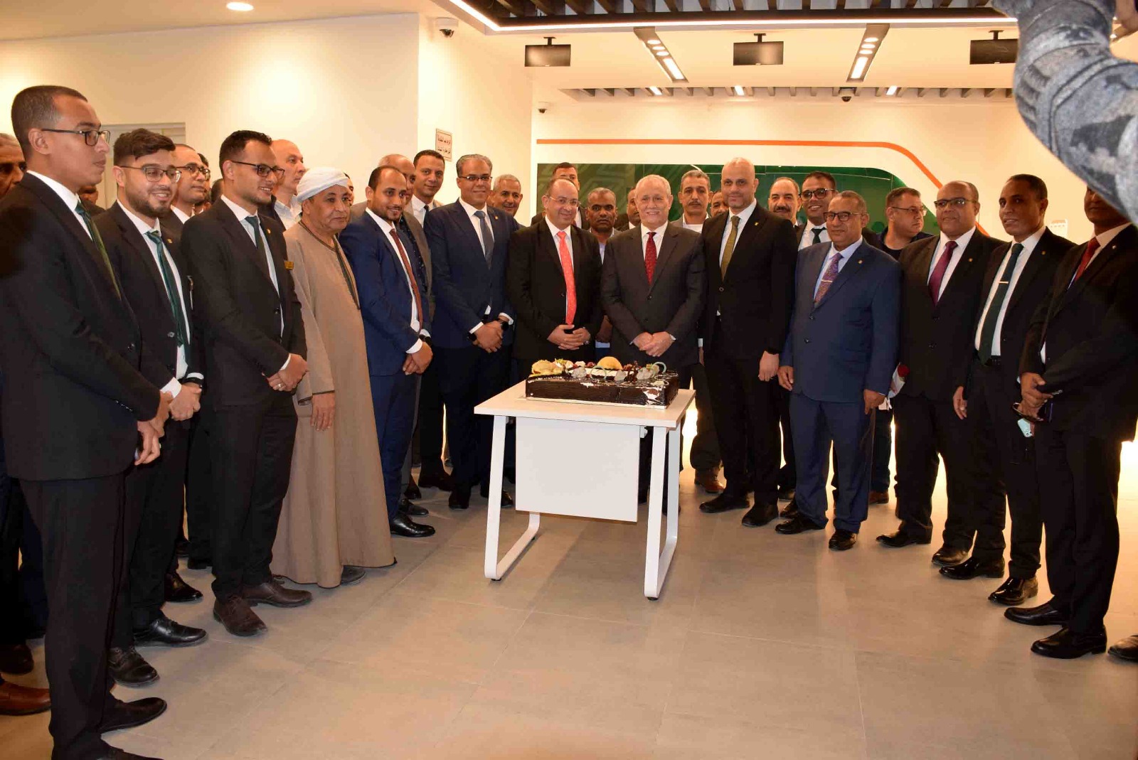 المقر الجديد للبنك الأهلي المصري في مدينة أرمنت