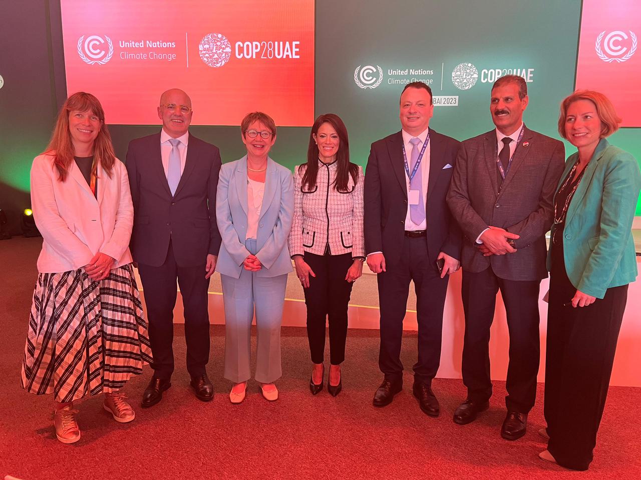 المشاط خلال يوم المساواة بين الجنسين بمؤتمر المناخ COP28