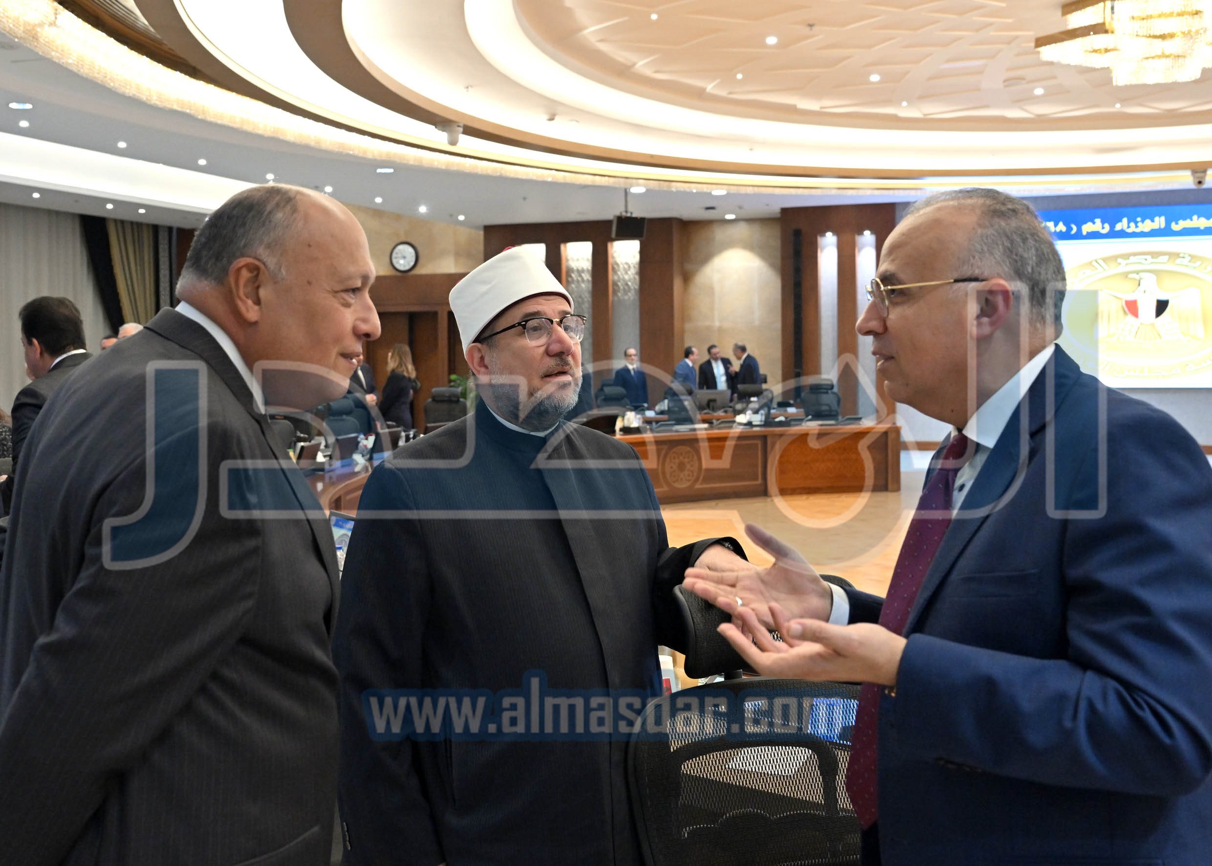 مجلس الوزراء يبدأ اجتماعه الأسبوعي بالعاصمة الإدارية