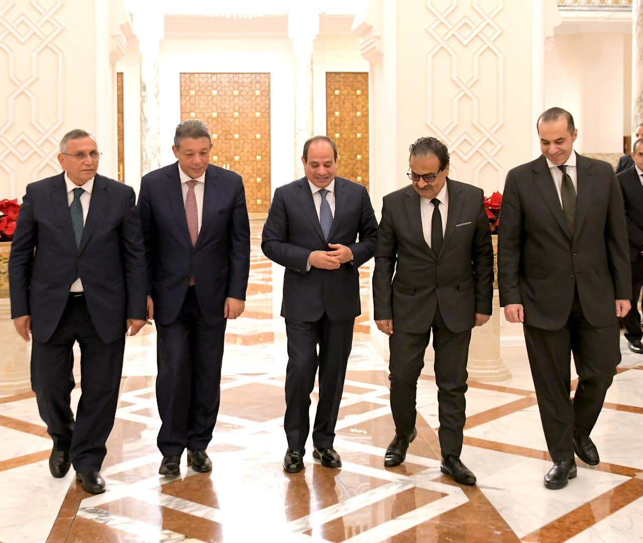 السيسي يستقبل المرشحون الرئاسيون لعام 2024