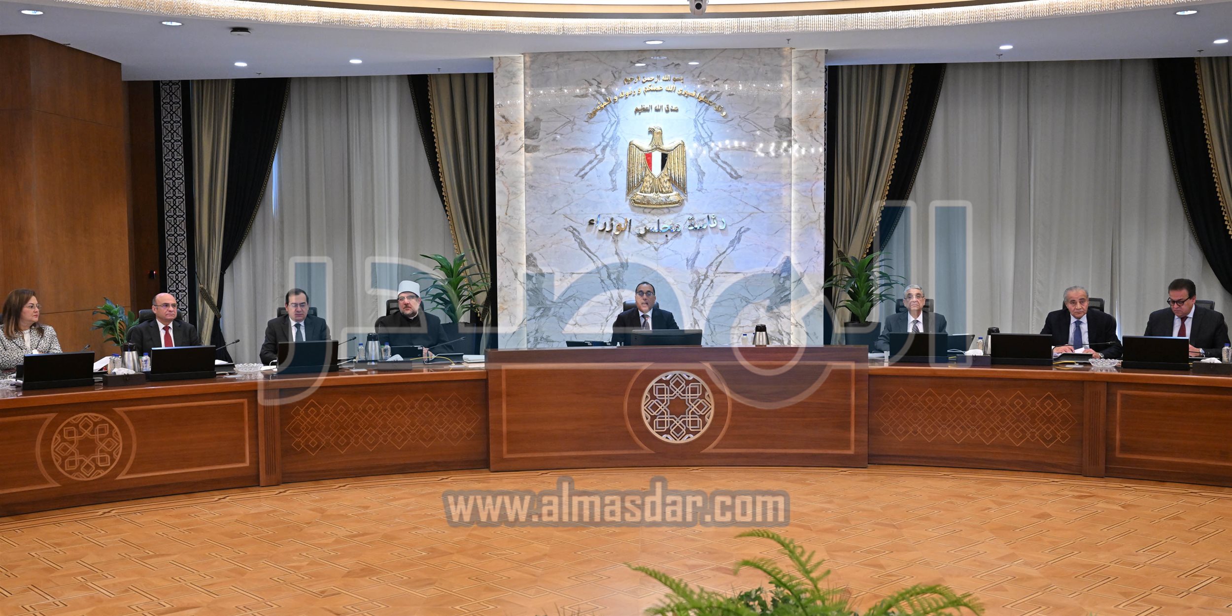 مجلس الوزراء يبدأ اجتماعه الأسبوعي في العاصمة الإدارية
