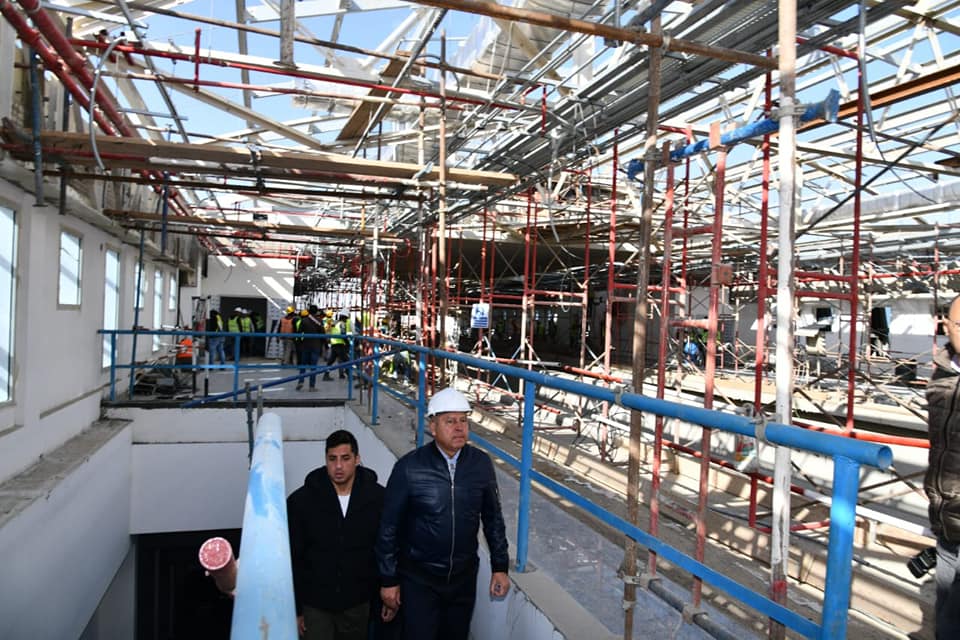 وزير النقل يتابع معدلات تنفيذ مشروع مونوريل شرق النيل�