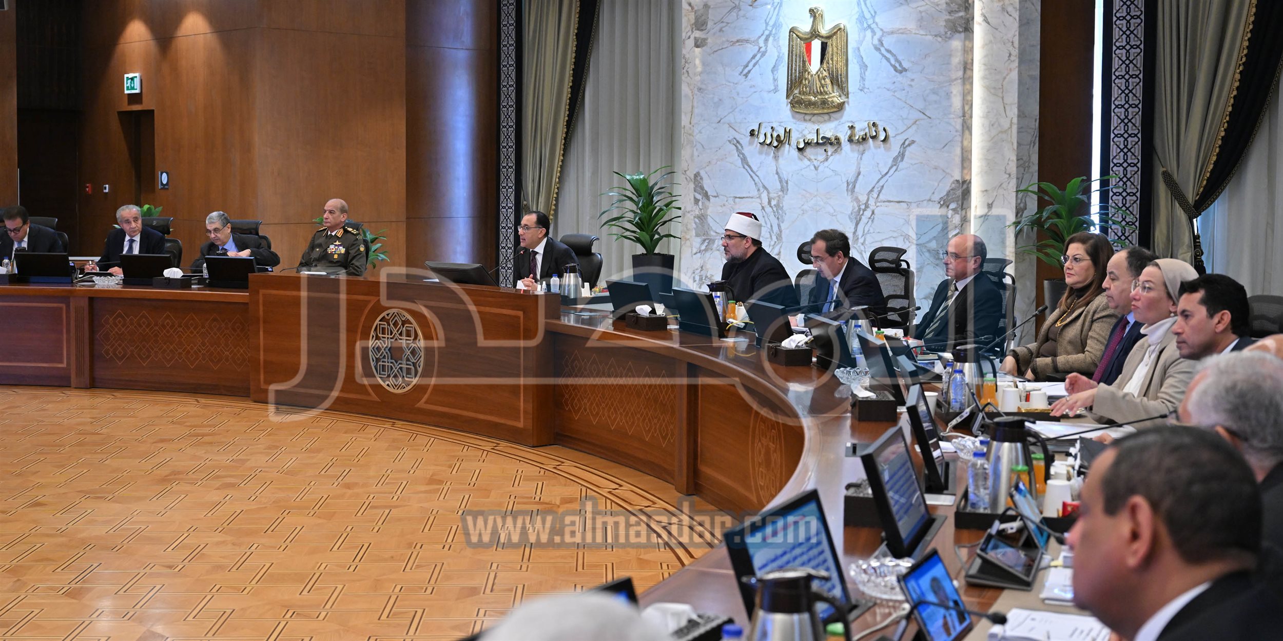 مجلس الوزراء يبدأ اجتماعه الأسبوعي بالعاصمة الإدارية