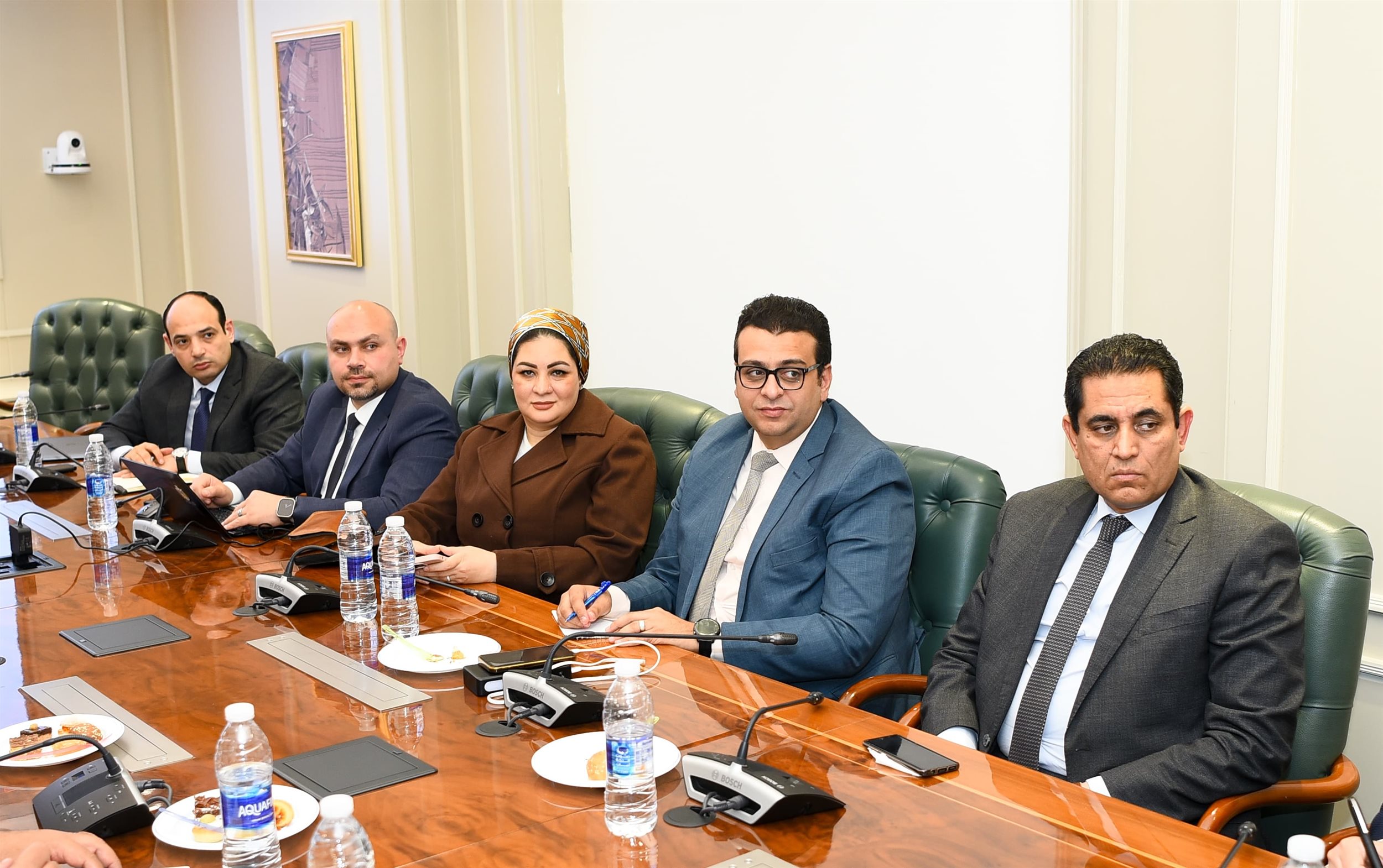 وزيرة الهجرة مع وزيرة التضامن لمناقشة خدمة المصريين بالخارج