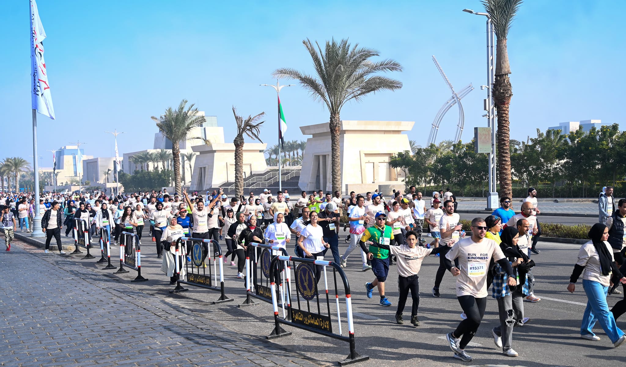 وزير الرياضة يطلق النسخة الثامنة من ماراثون زايد الخيري