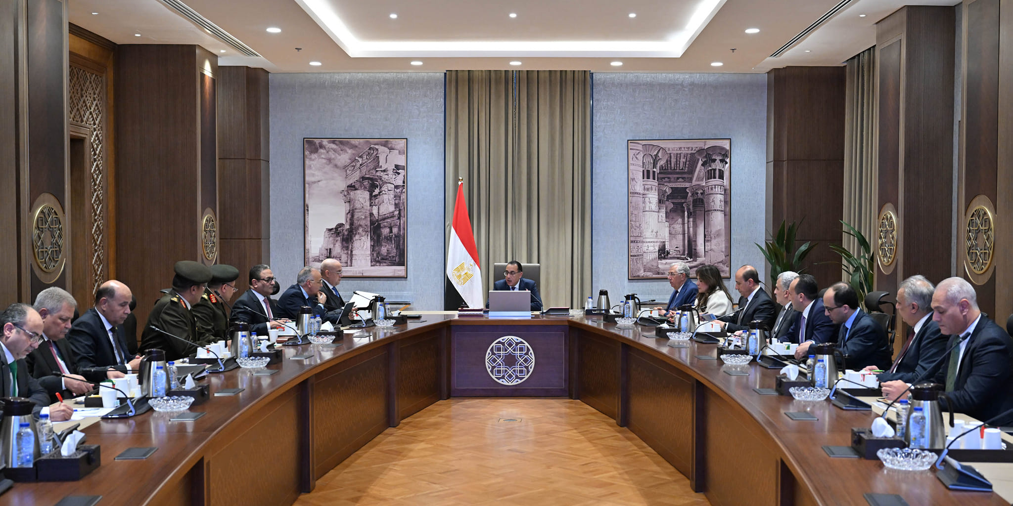 رئيس الوزراء يتابع موقف أعمال تطوير بحيرة البرلس