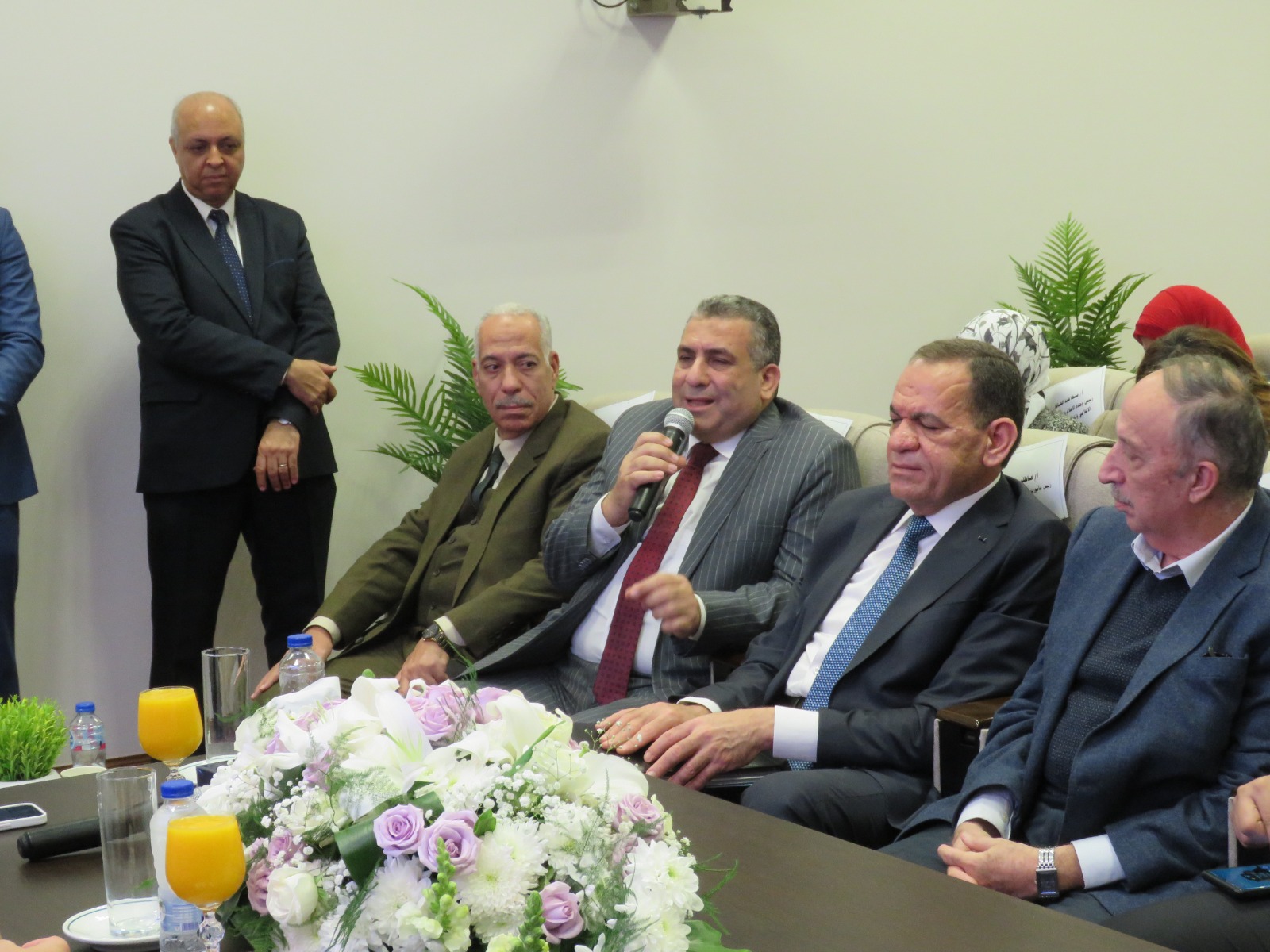 وزير المالية في اجتماع مع قيادات مصلحة الضرائب المصرية