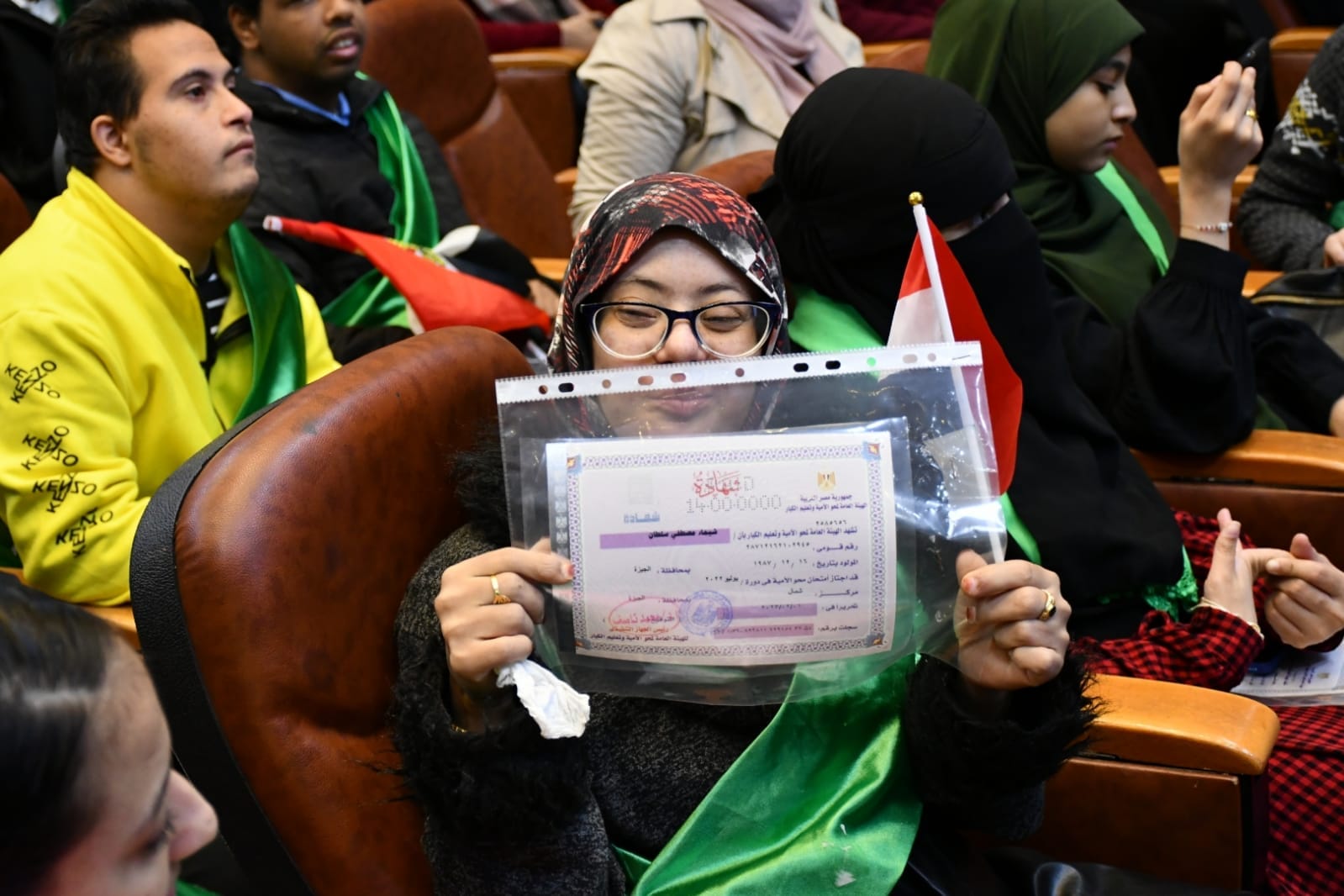 وزير الشباب والرياضة يكرم ذوي القدارات والهمم الناجحين