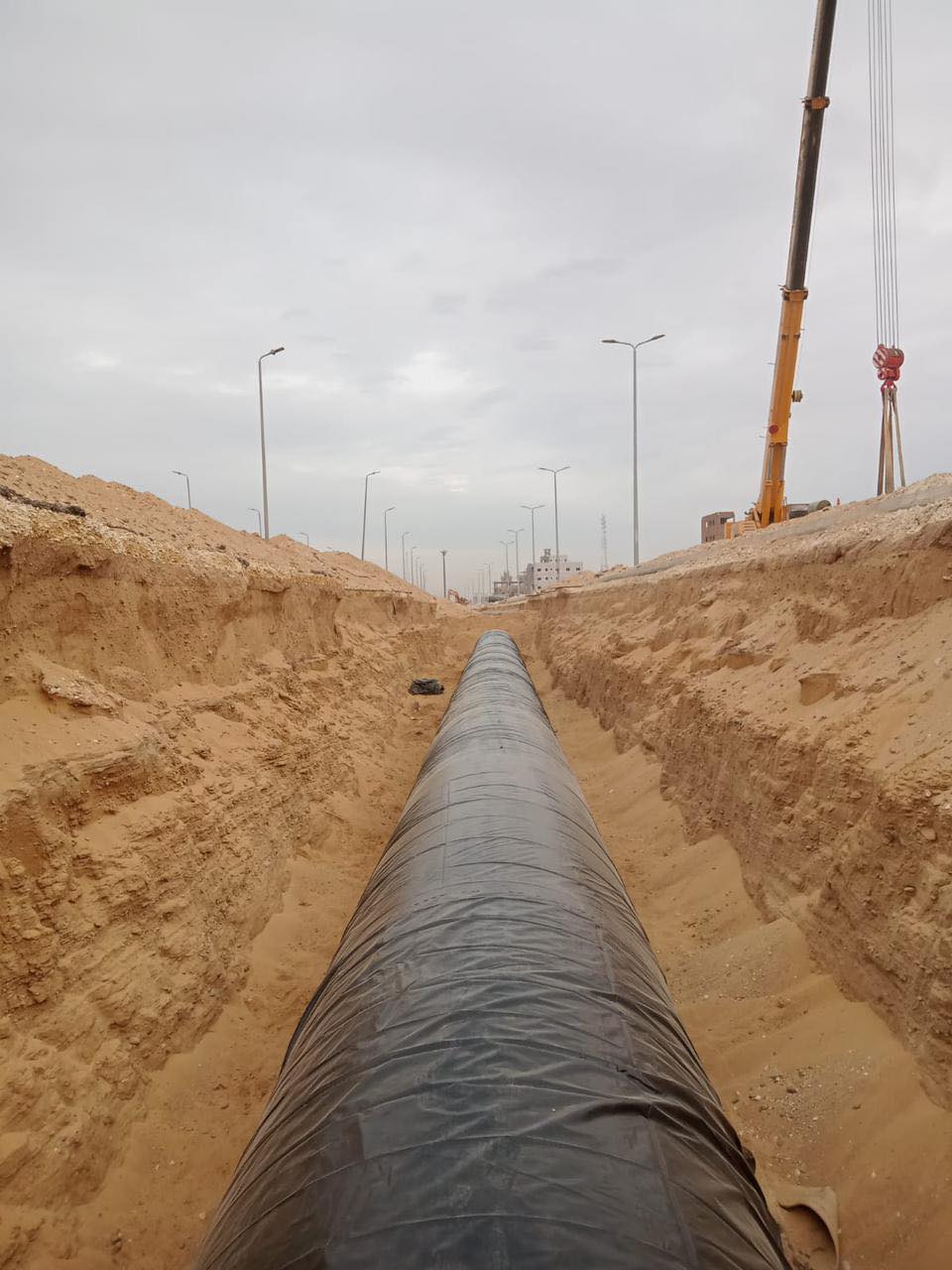 مشروعات المرافق بمدينة القاهرة الجديدة