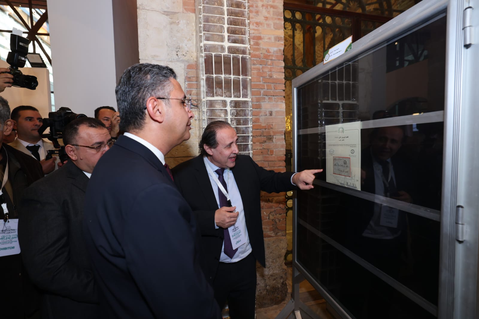 افتتاح المعرض العربي للطوابع