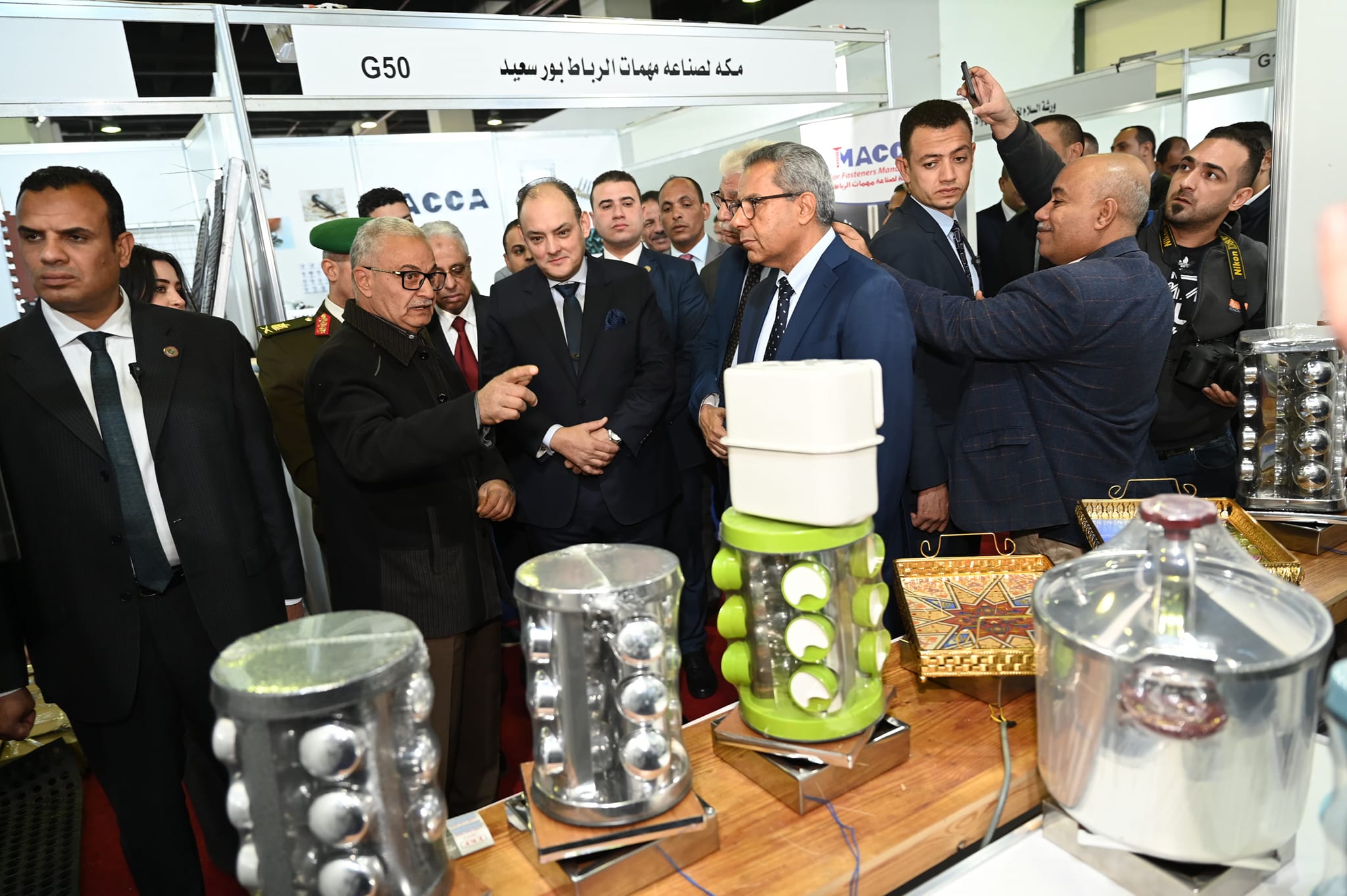 فعاليات معرض تعميق التصنيع المحلي للصناعات الهندسية
