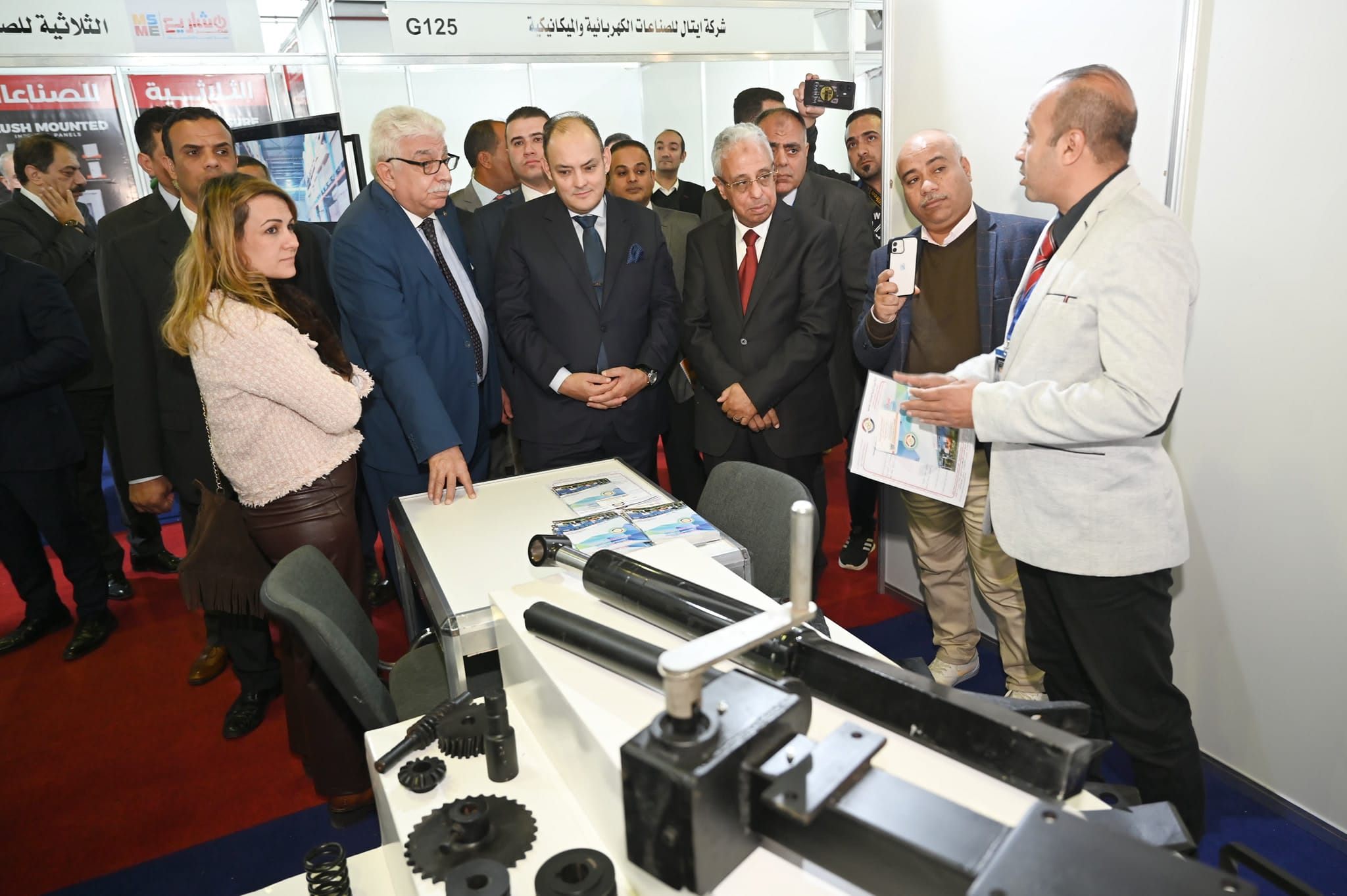 فعاليات معرض تعميق التصنيع المحلي للصناعات الهندسية