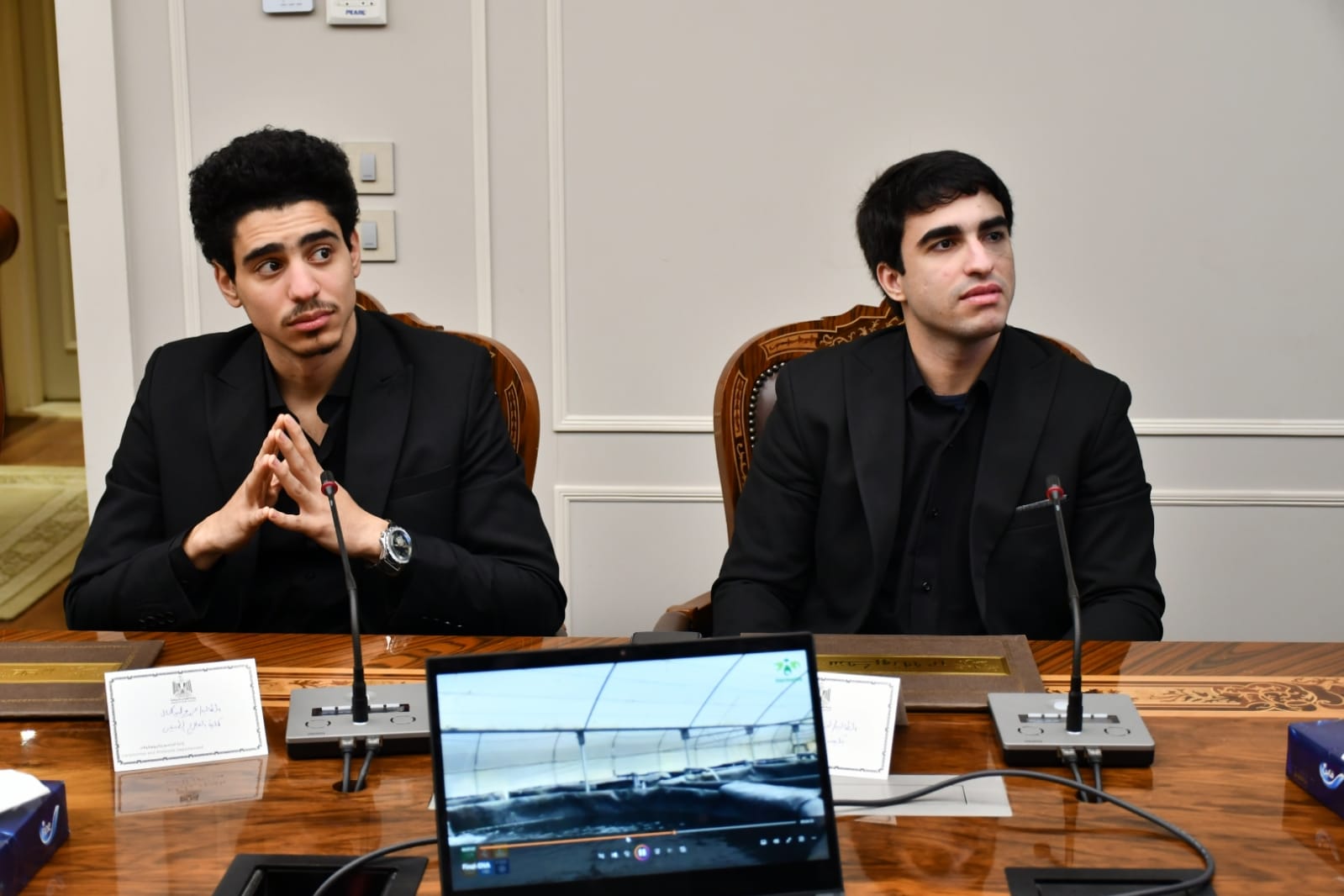 وزير الشباب يكرم طلاب جامعة كفر الشيخ الفائزين بكأس العالم للابتكارات