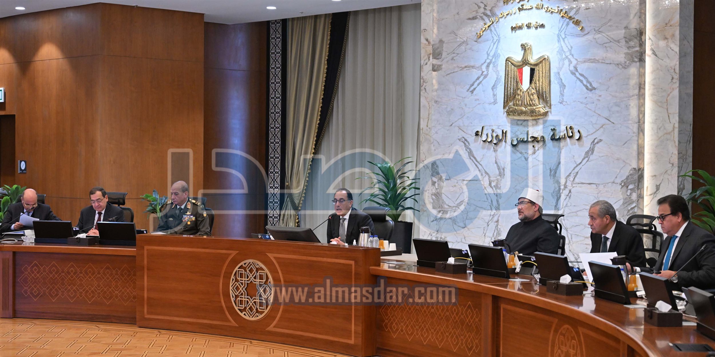 مجلس الوزراء يبدأ اجتماعه الأسبوعي بالعاصمة الإدارية