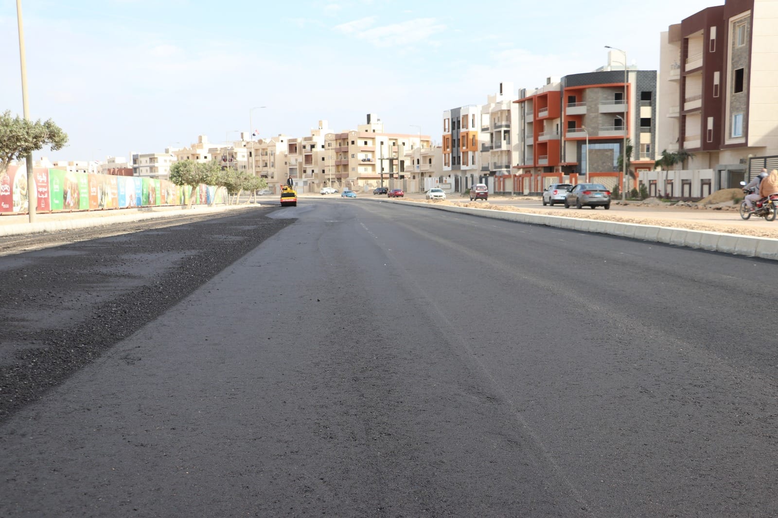 متابعة سير العمل بعدد من المشروعات بمدينة السادات