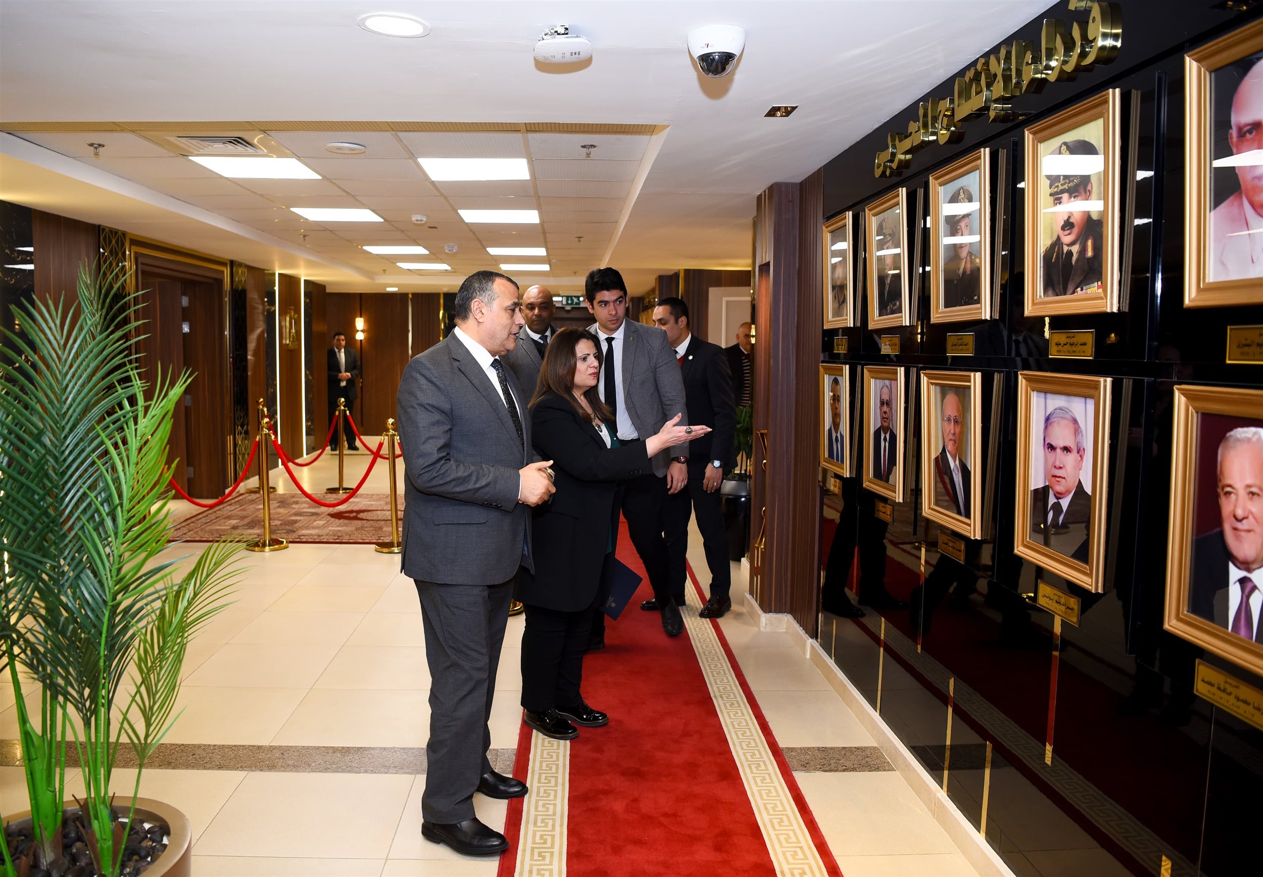 وزير الإنتاج الحربي يستقبل وزيرة الهجرة
