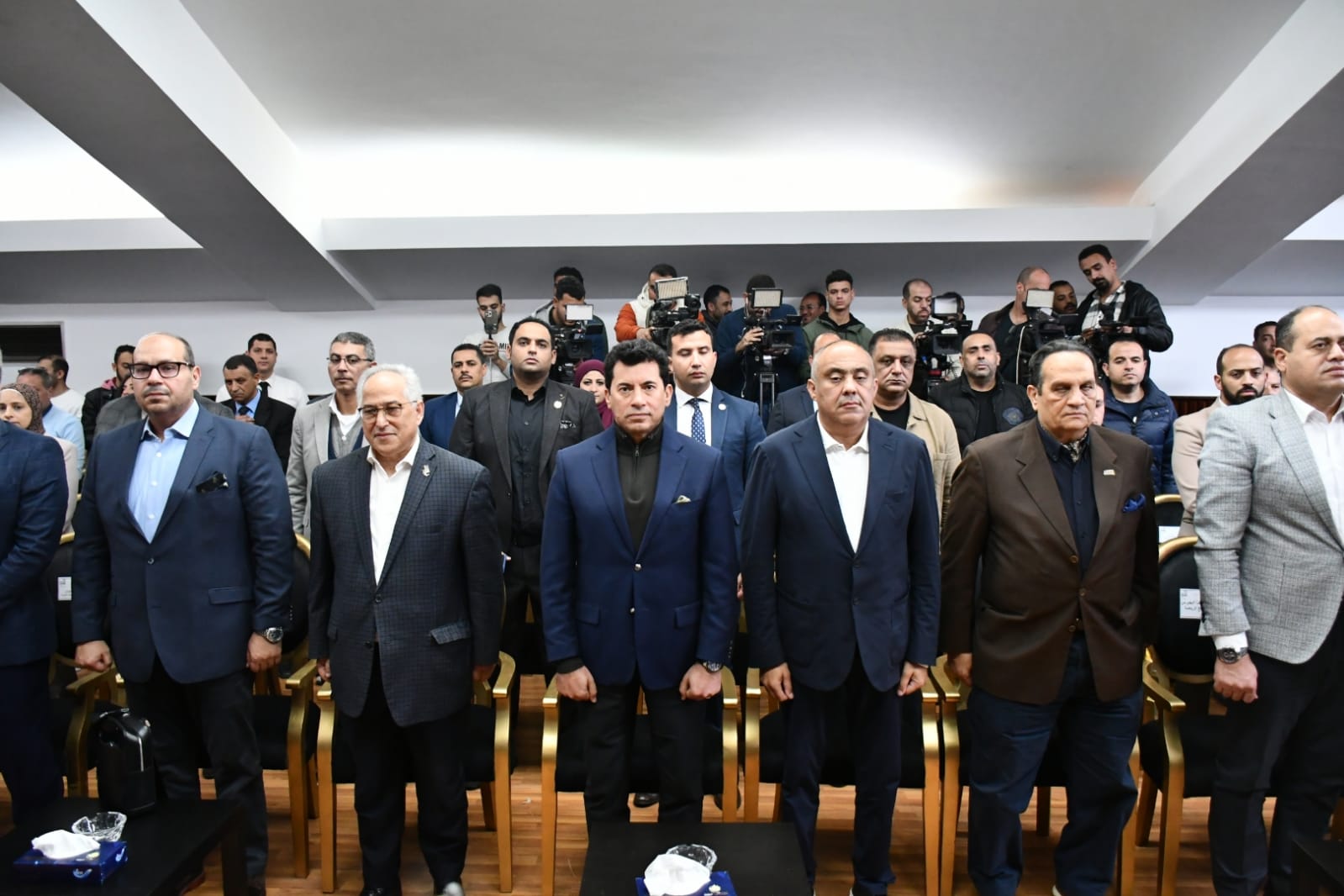 مراسم توقيع عقد رعاية بين الشركة المتحدة للرياضة واللجنة البارالمبية المصرية