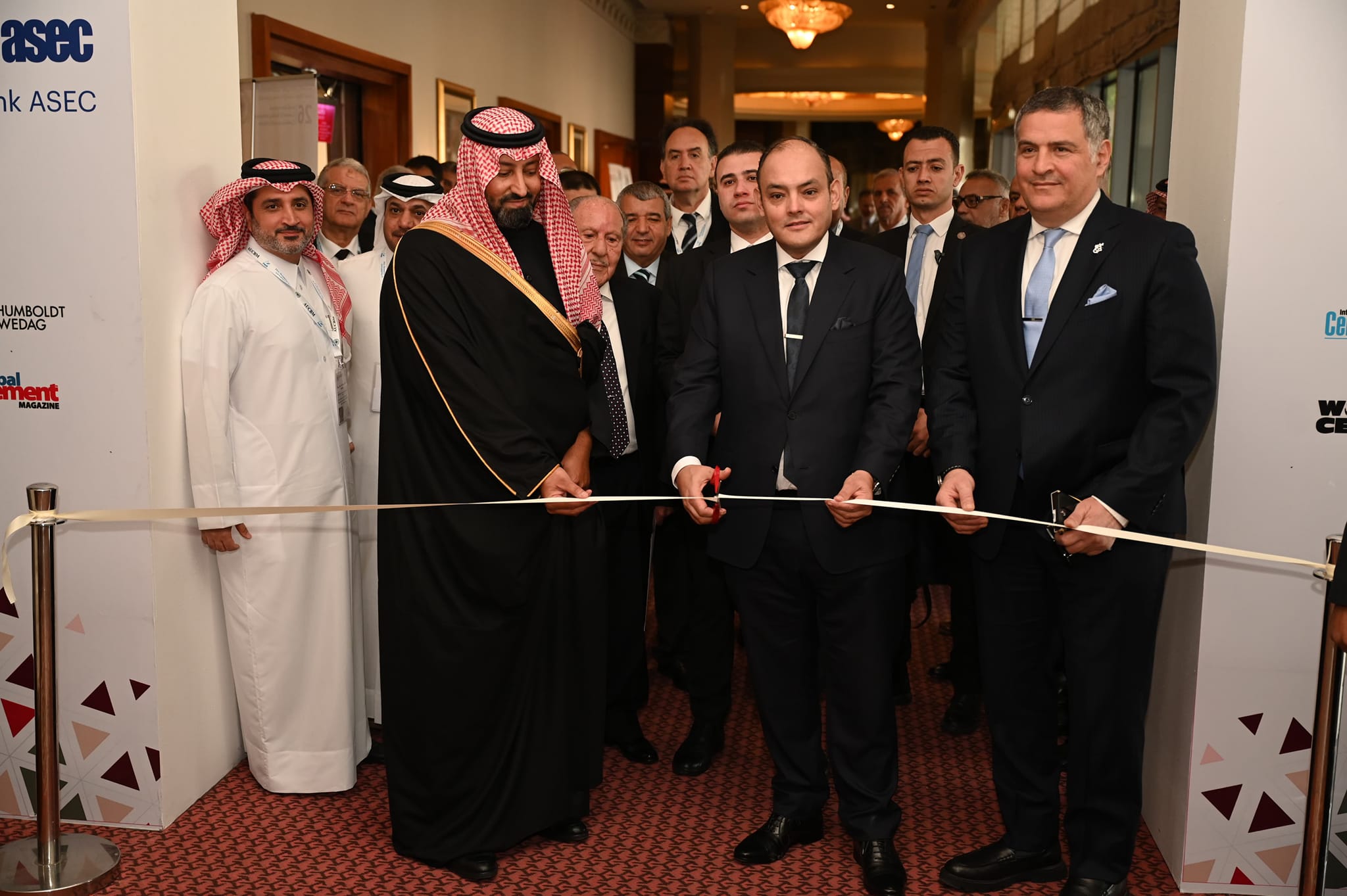 افتتاح المؤتمر والمعرض العربي الدولي السادس والعشرين لصناعة الأسمنت