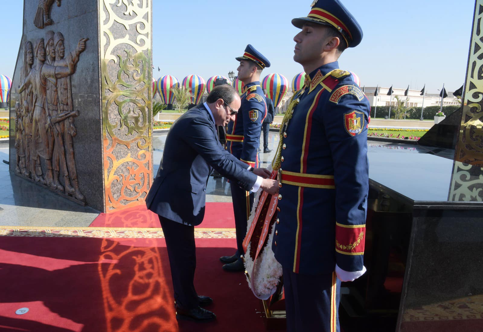 الرئيس السيسي يصل مقر الاحتفال بالذكرى الـ 72 لعيد الشرطة