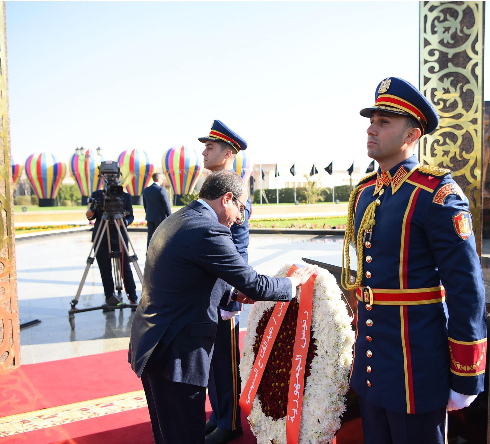 الرئيس السيسي يصل مقر الاحتفال بالذكرى الـ 72 لعيد الشرطة