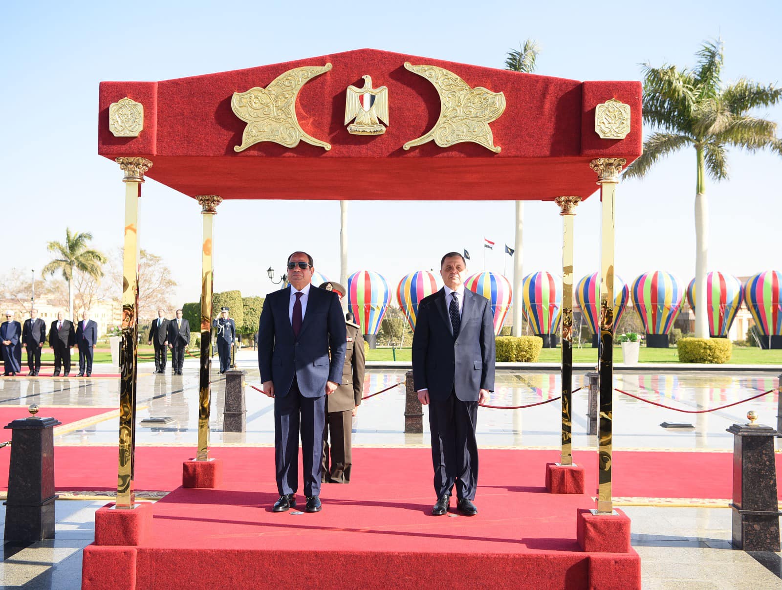 الرئيس السيسي يصل مقر الاحتفال بالذكرى الـ 72 لعيد الشرطة