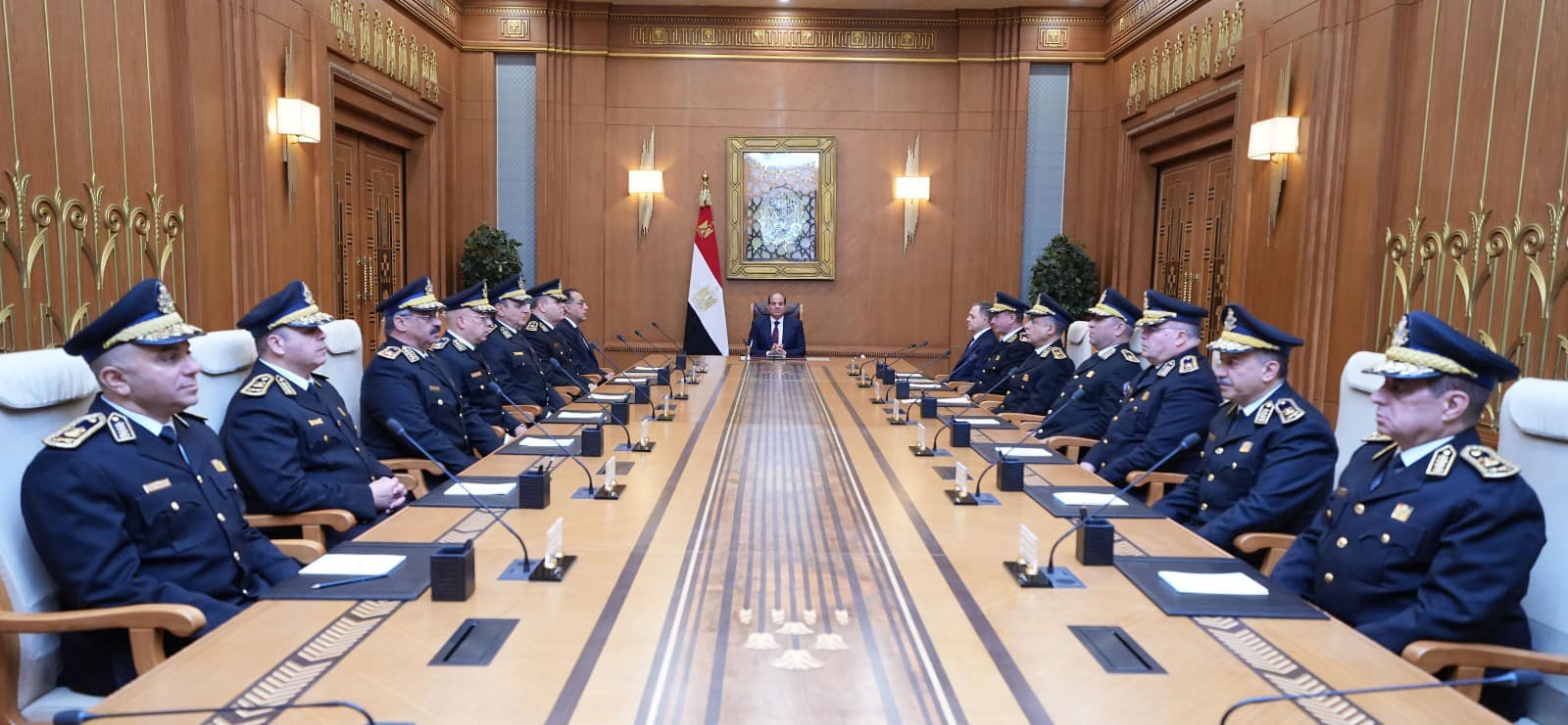 الرئيس السيسي يصل مقر الاحتفال بالذكرى الـ 72 لعيد الشرطة