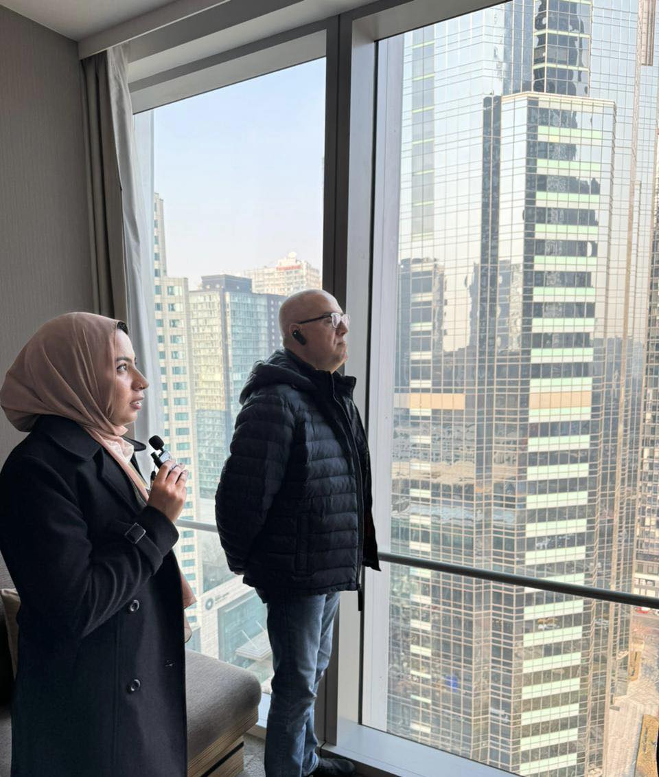 وزير الإسكان يتفقد منطقة الأعمال المركزية في بكين