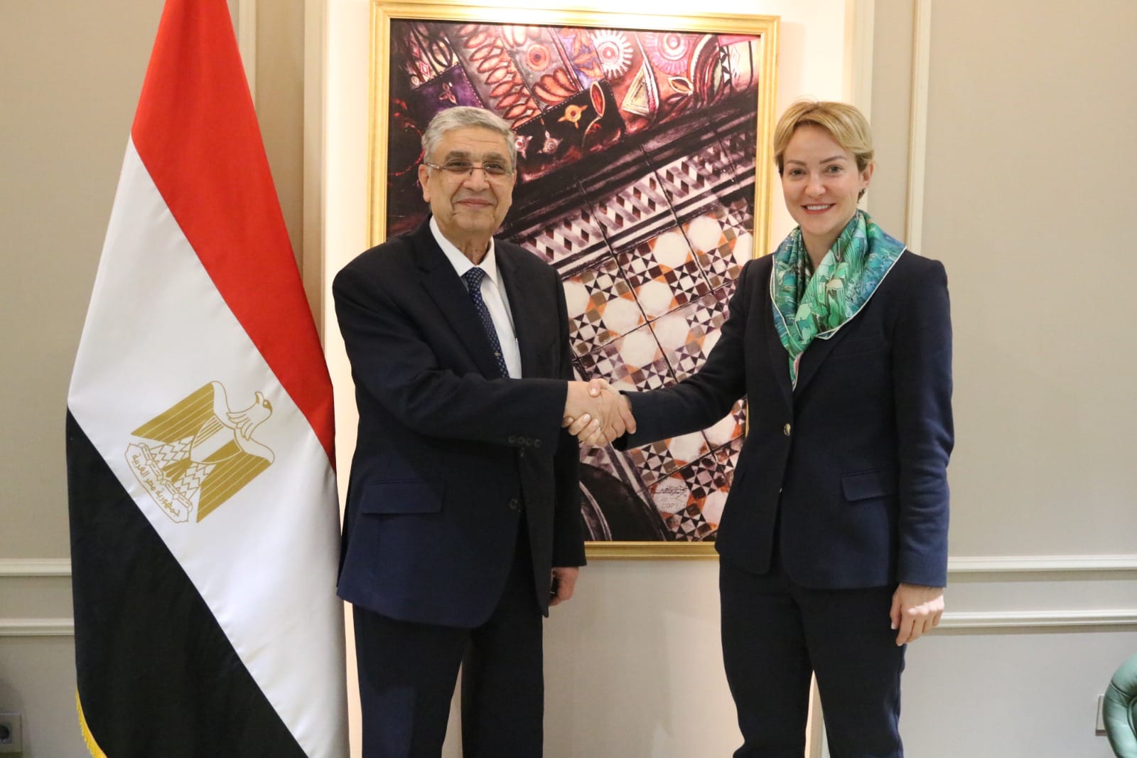 بحث سبل التعاون التعاون بين مصر واليونان