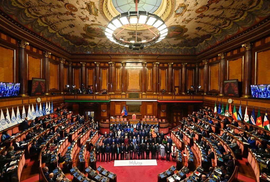 المشاط تلقى كلمة مصر أمام القمة الإيطالية- الأفريقية