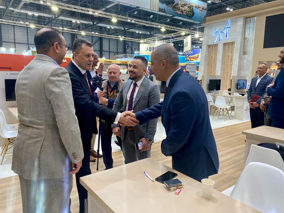 وزير السياحةيفتتح الجناح المصري المُشارك في المعرض السياحي الدولي FITUR 2024