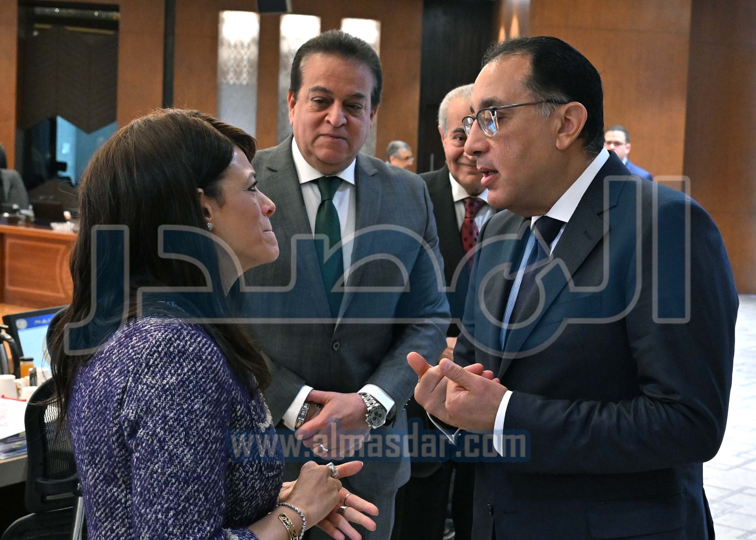 مجلس الوزراء يبدأ اجتماعه الأسبوعي بالعاصمة الإدارية