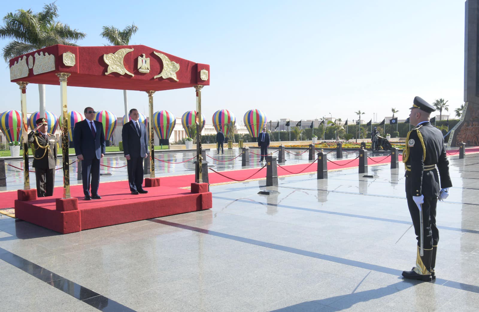 الرئيس السيسي يصل مقر الاحتفال بالذكرى الـ 72 لعيد الشرطة