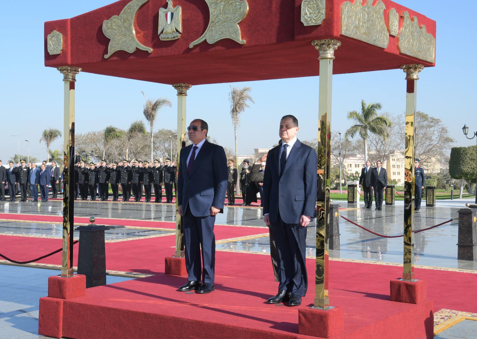 الرئيس السيسي يصل مقر الاحتفال بالذكرى الـ 72 لعيد الشرطة