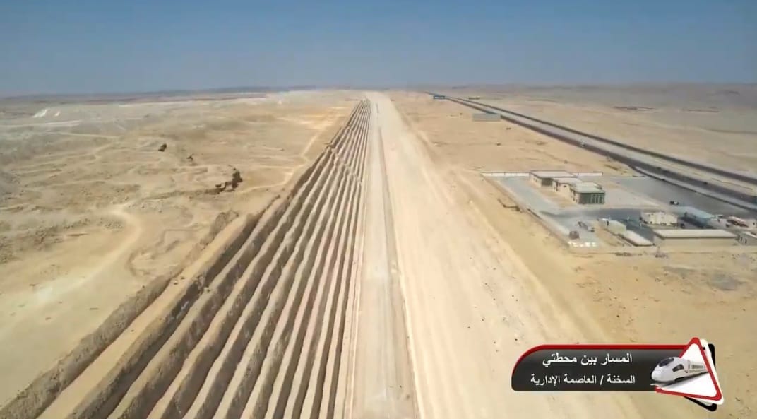 وزير النقل يتابع معدلات تنفيذ مشروع الخط الاول من شبكة القطار الكهربائي السريع
