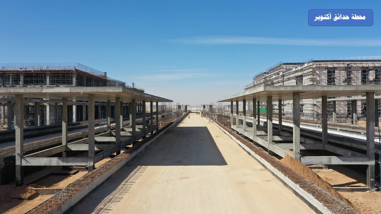 وزير النقل يتابع معدلات تنفيذ مشروع الخط الاول من شبكة القطار الكهربائي السريع