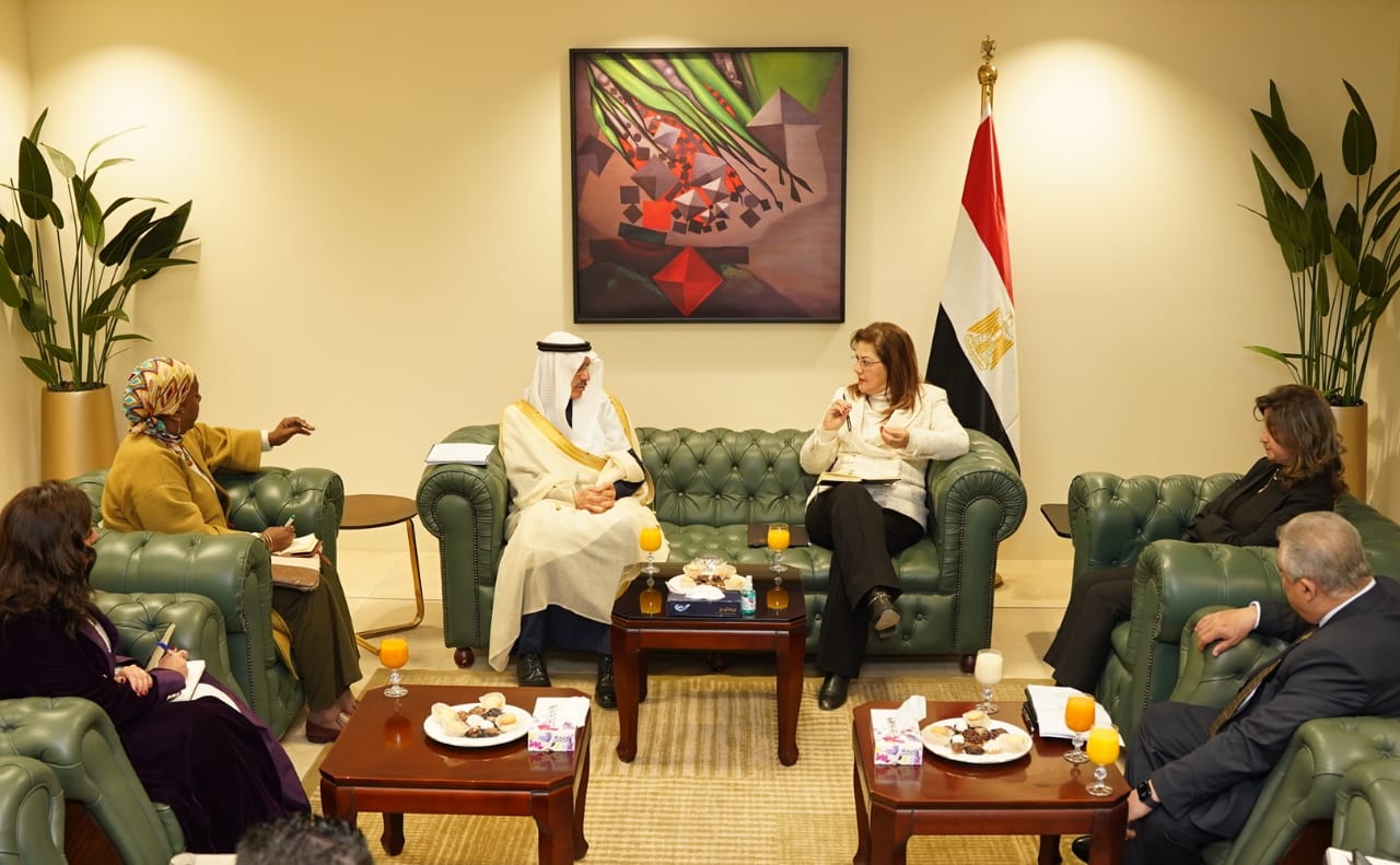 وزيرة التخطيط تلتقي رئيس البنك الإسلامي للتنمية