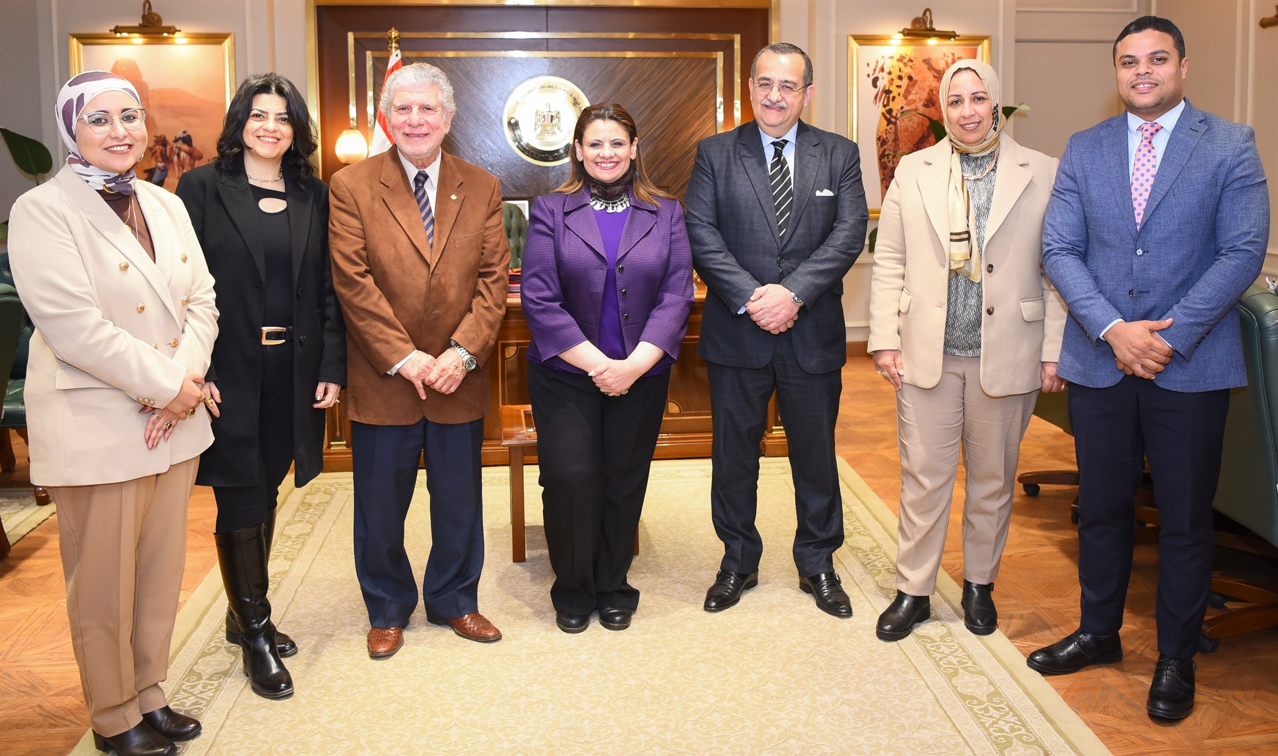 وزيرة الهجرة تستقبل رئيس الغرف التجارية الكندية