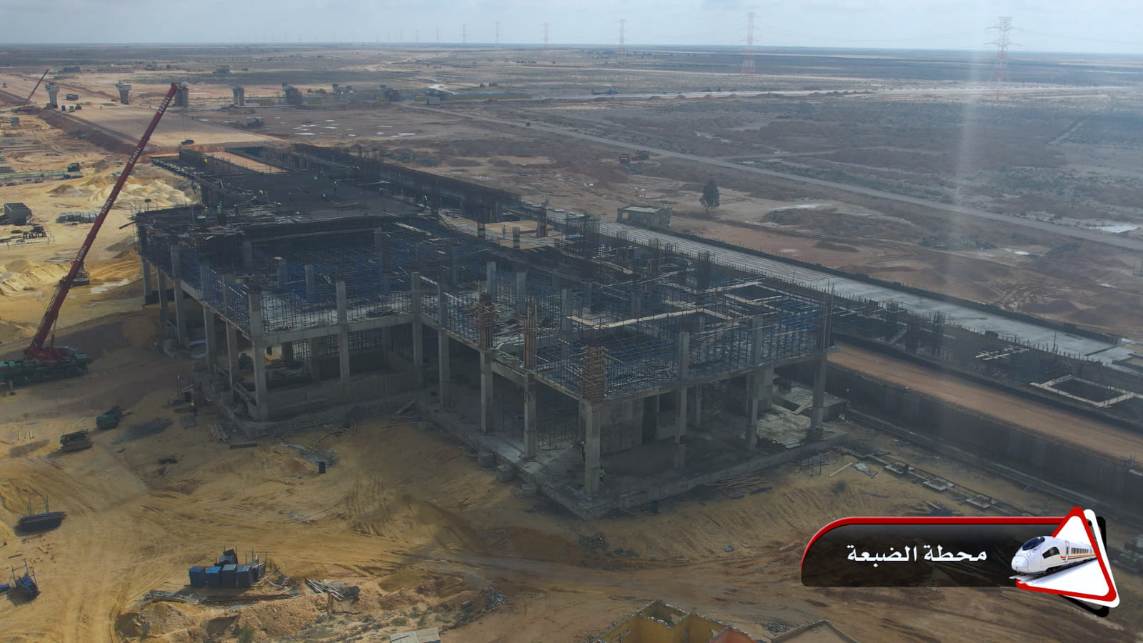 وزير النقل يتفقد مواقع العمل بالخط الأول من مشروع القطار السريع