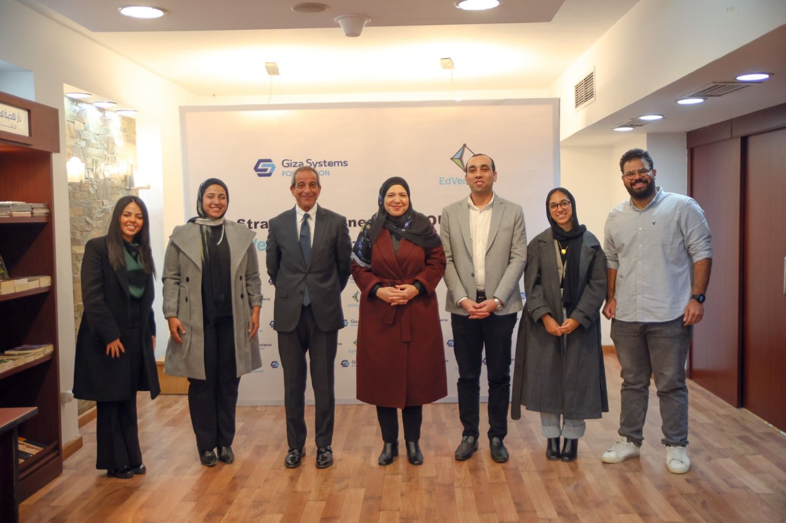 بروتوكول تعاون بين مؤسسة جيزة سيستمز وشركة نهضة مصر