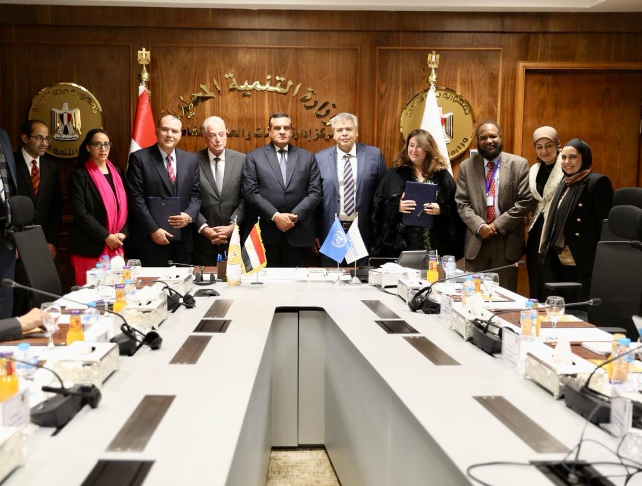 اتفاقية تنفيذ مشروع تعزيز الاستثمار وجودة الحياة بمدينة دهب