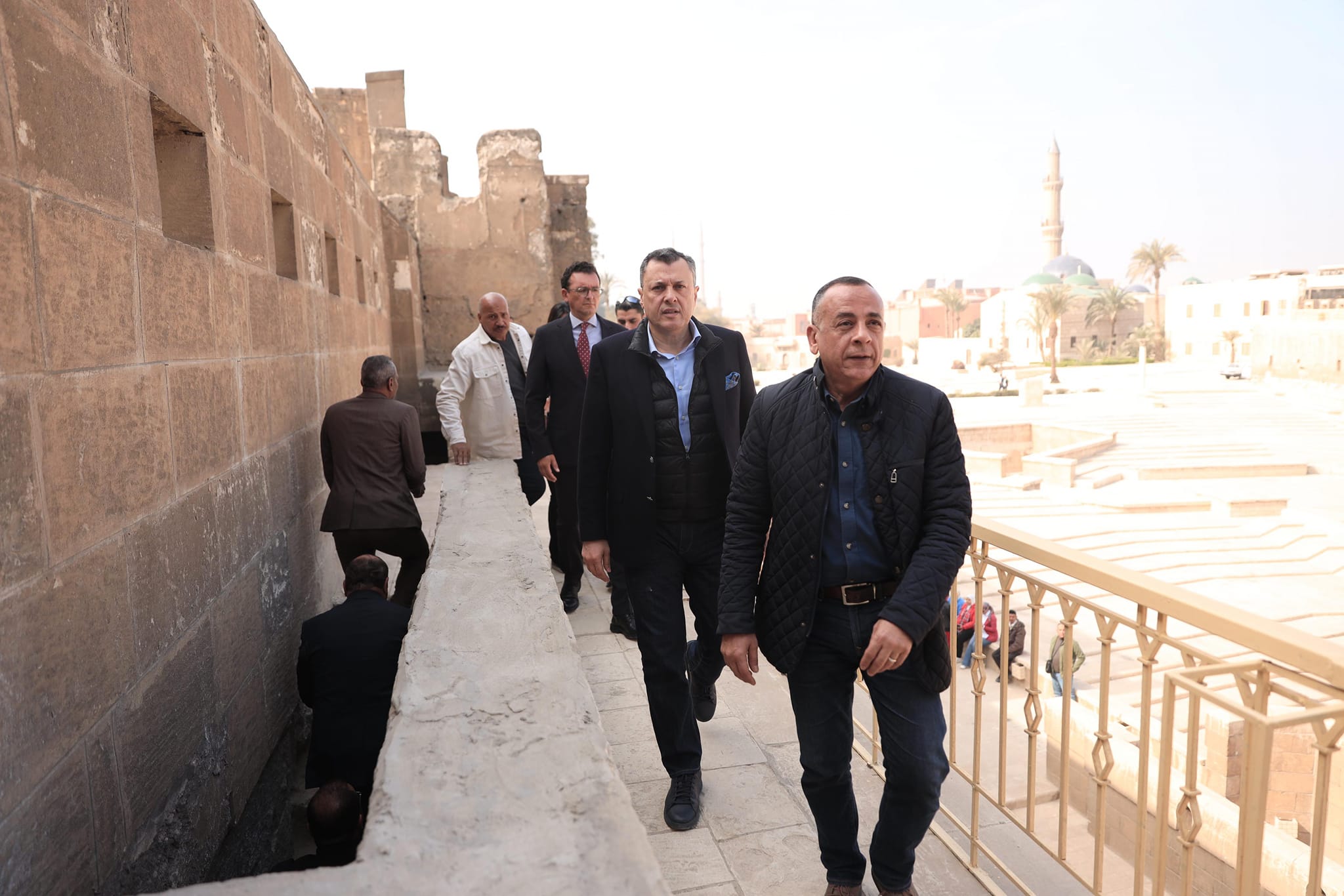 وزير السياحة يفتتح برج الرملة والحداد بقلعة صلاح الدين