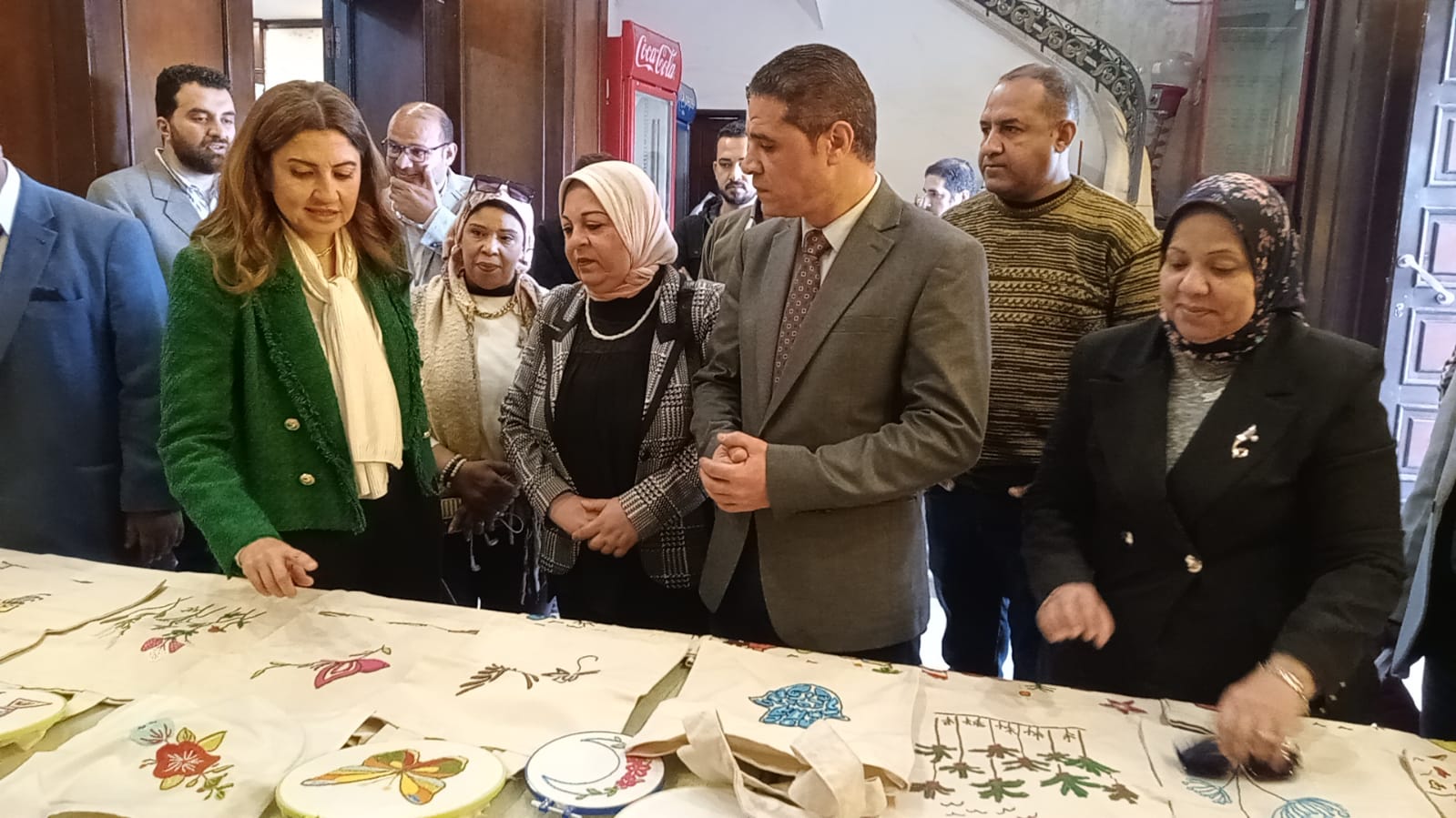 افتتاح ملتقي توظيف الشباب
