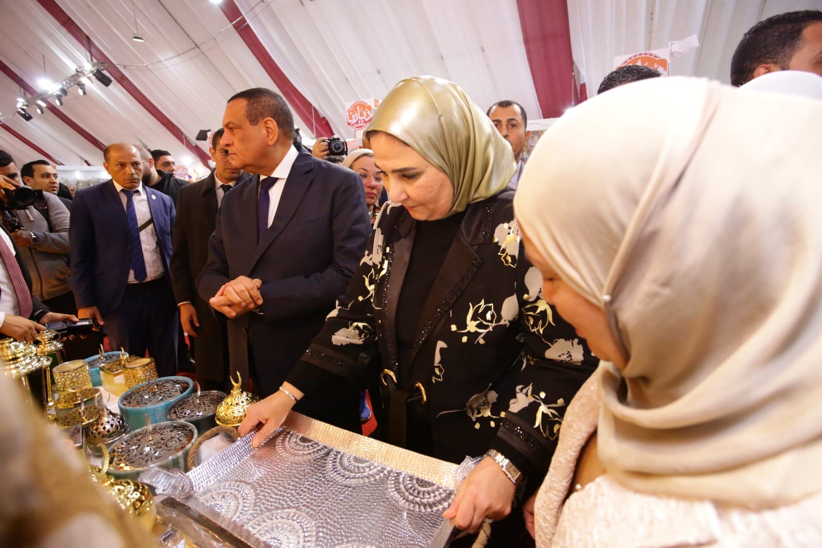 القباج تفتتح الدورة الـ 66 لمعرض ديارنا للحرف اليدوية