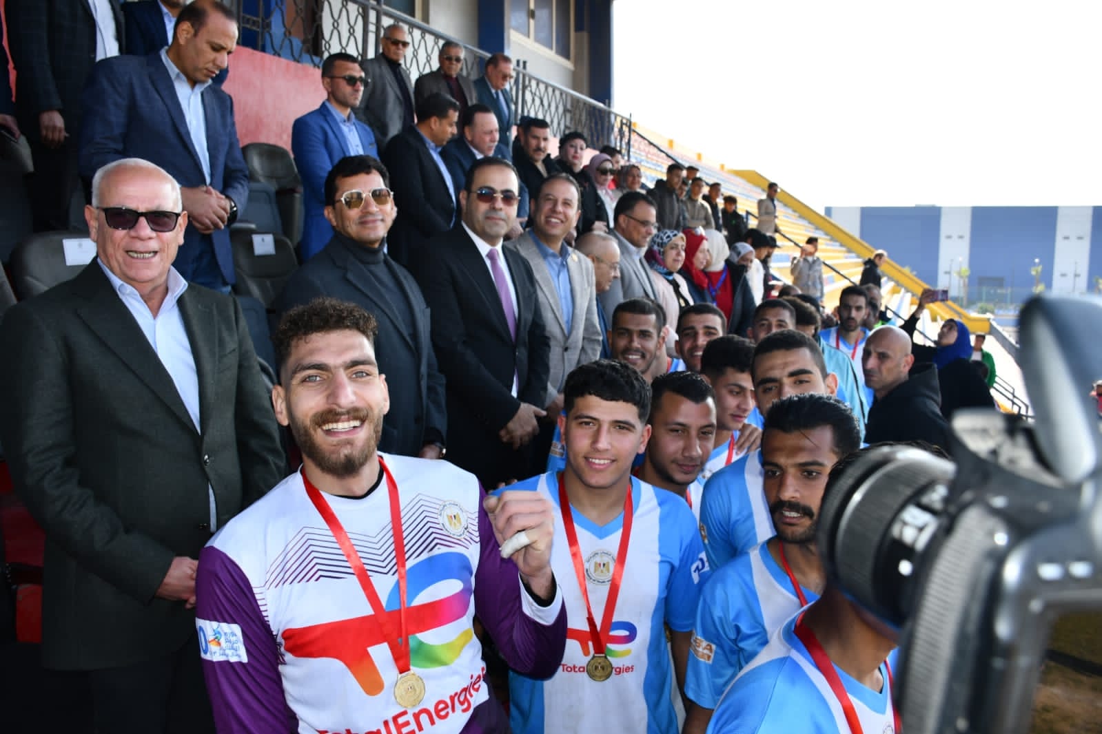 وزير الرياضة يشهد نهائي دوري مراكز الشباب توتال انرجيز