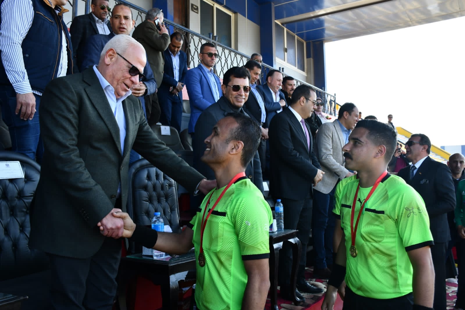 وزير الرياضة يشهد نهائي دوري مراكز الشباب توتال انرجيز